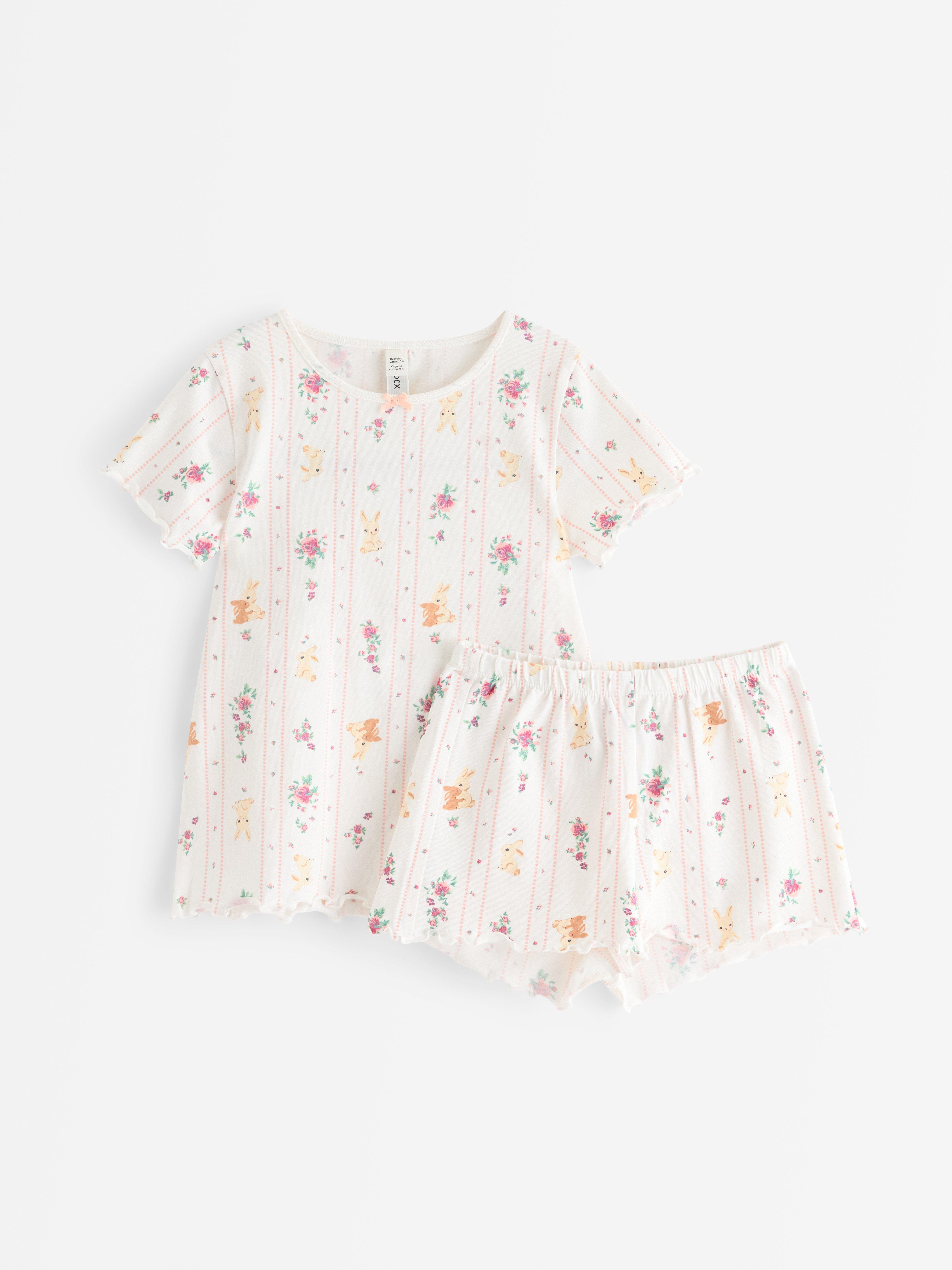 Pyjamas-sæt - Børn - Hvid