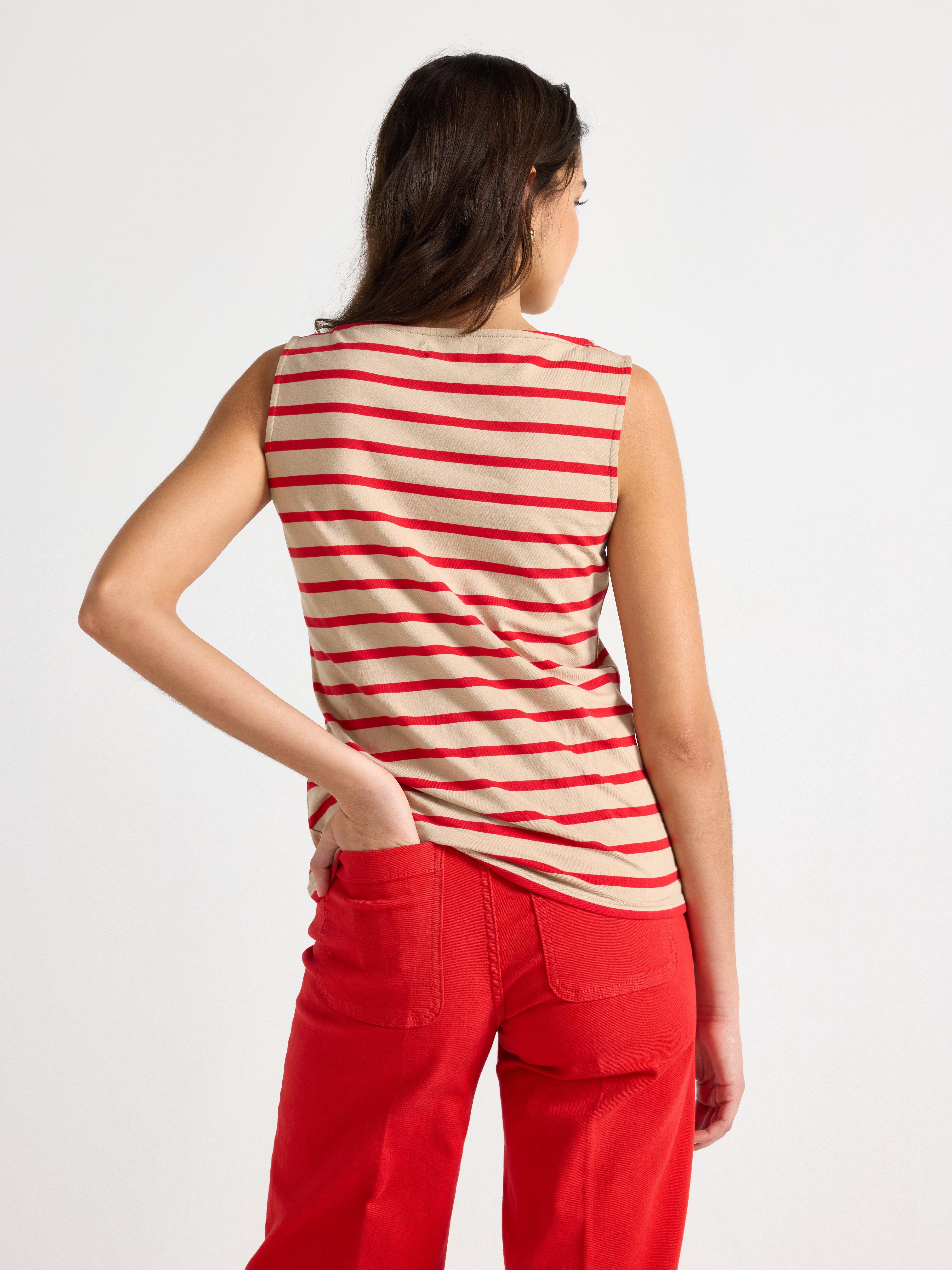 Singlet - Dame - Rød