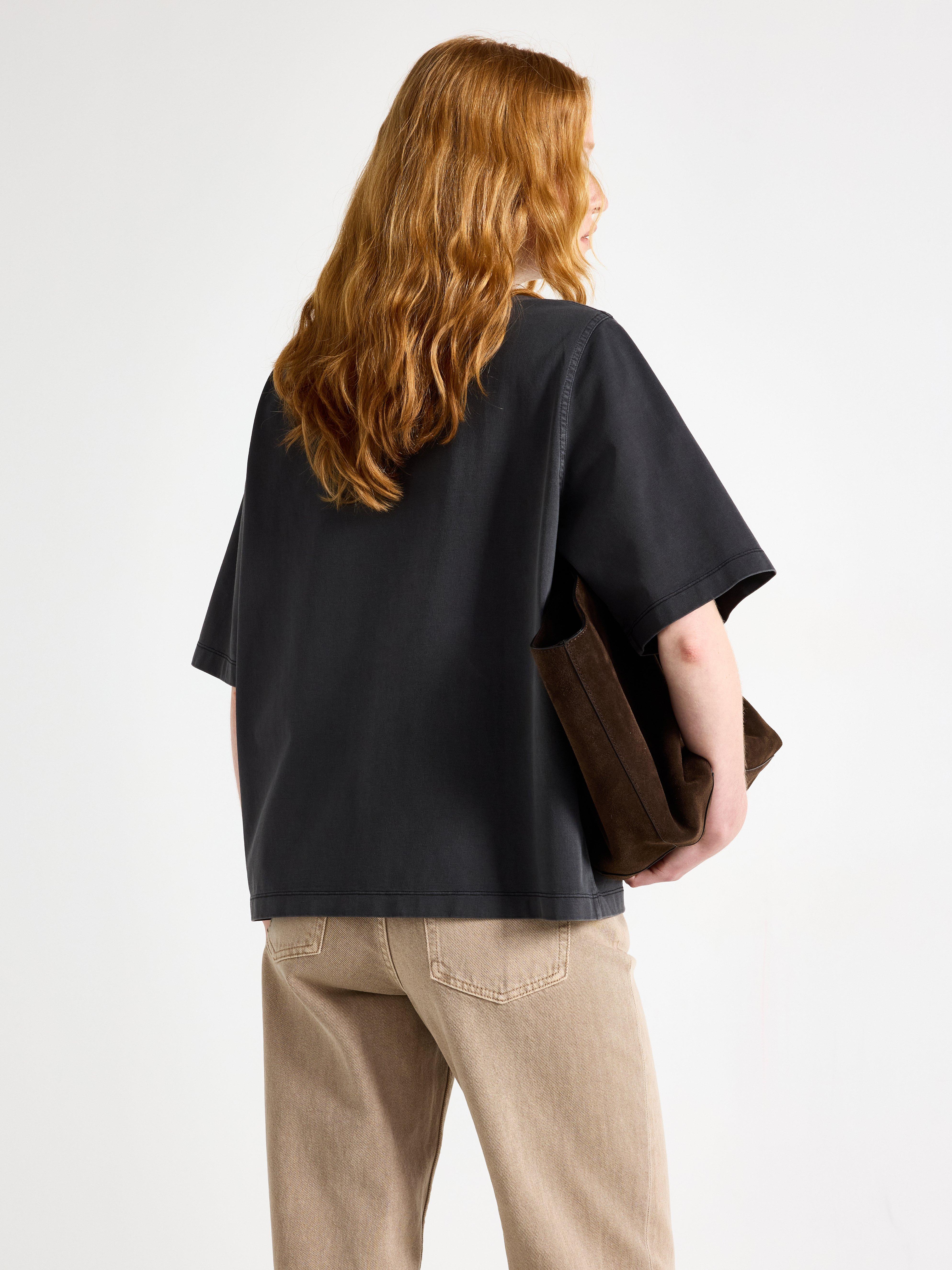 T-shirt - Dame - Svart