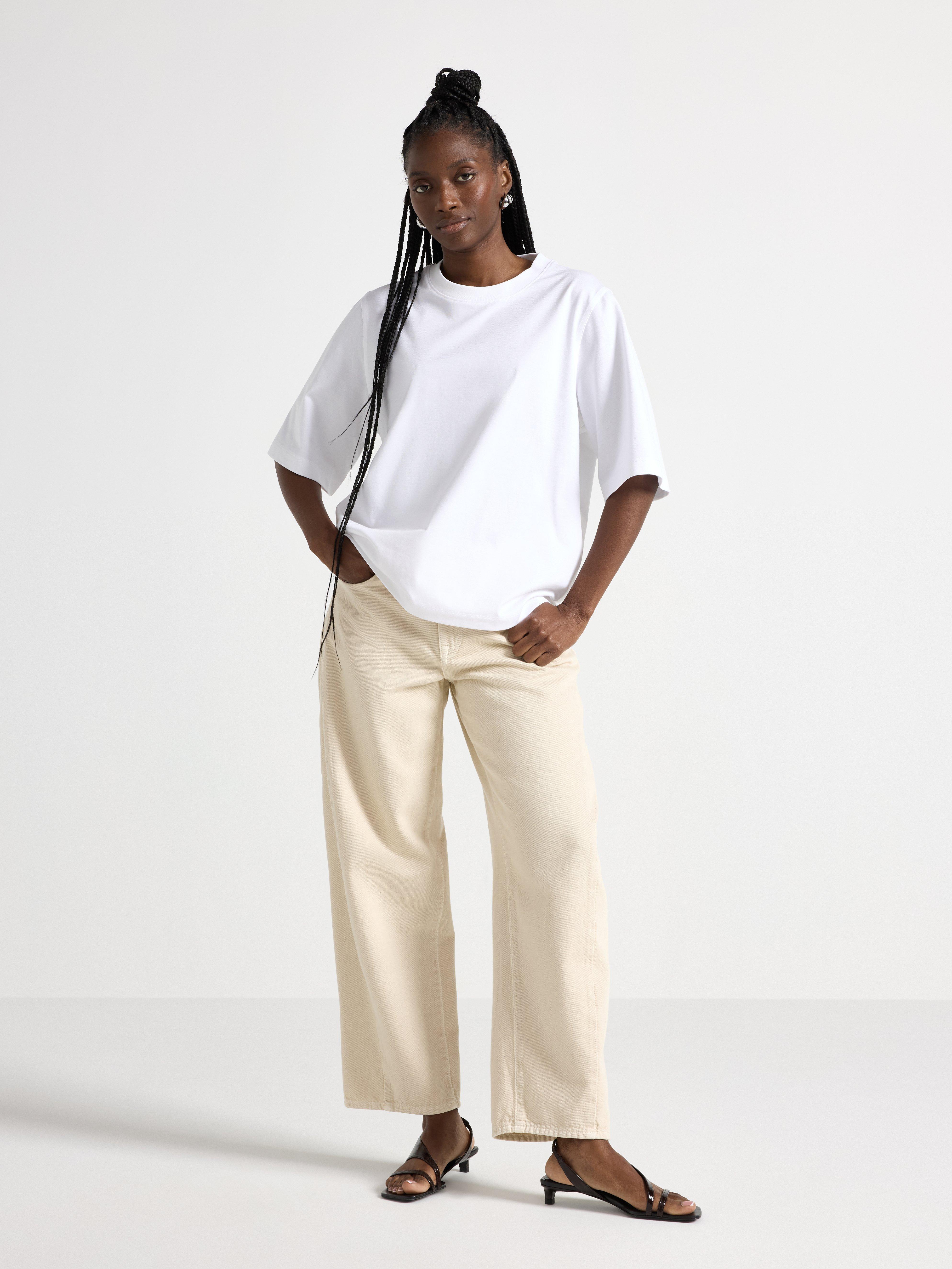 T-shirt - Dame - Hvid