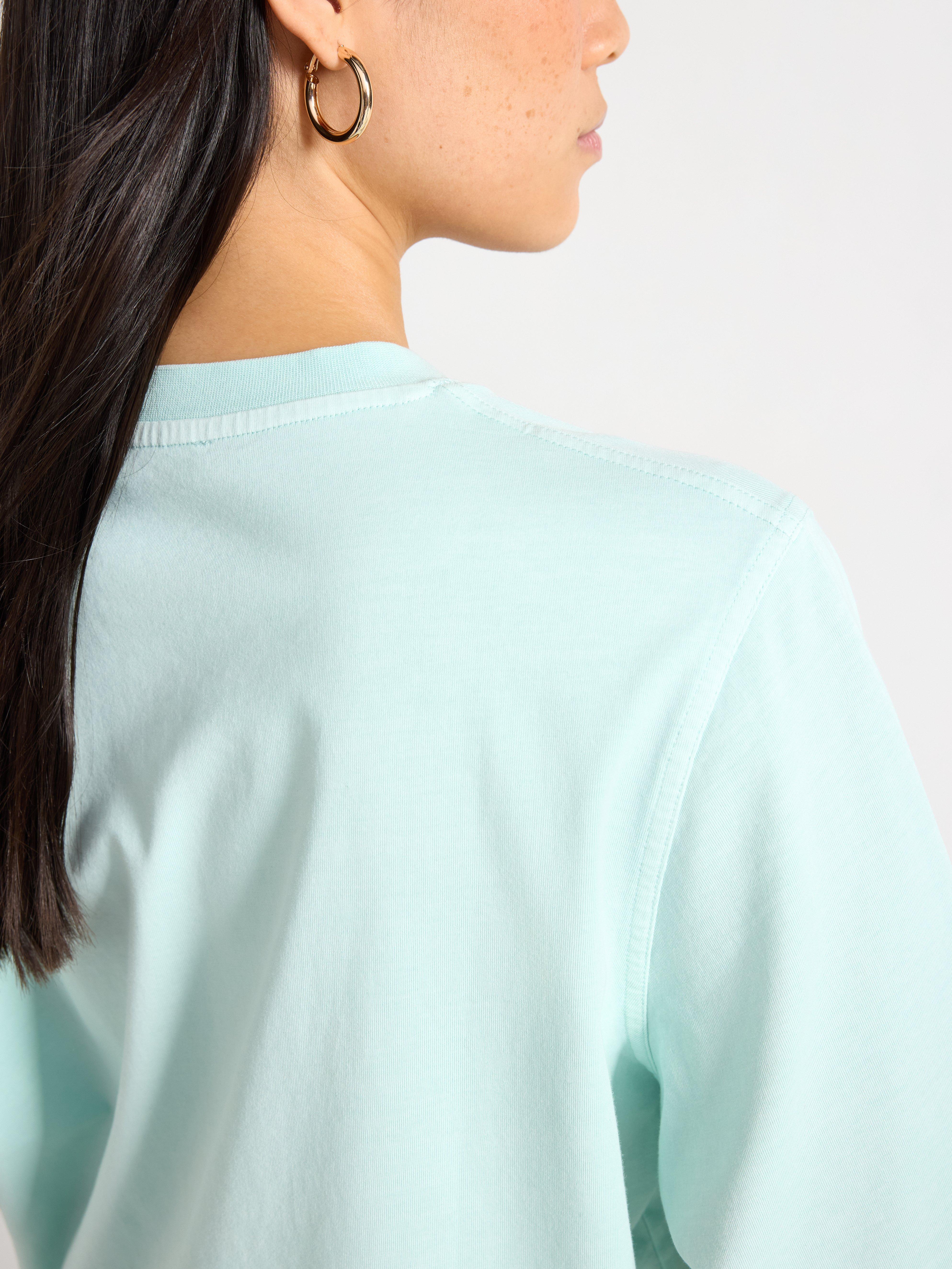 T-shirt - Womens Wear - Aqua