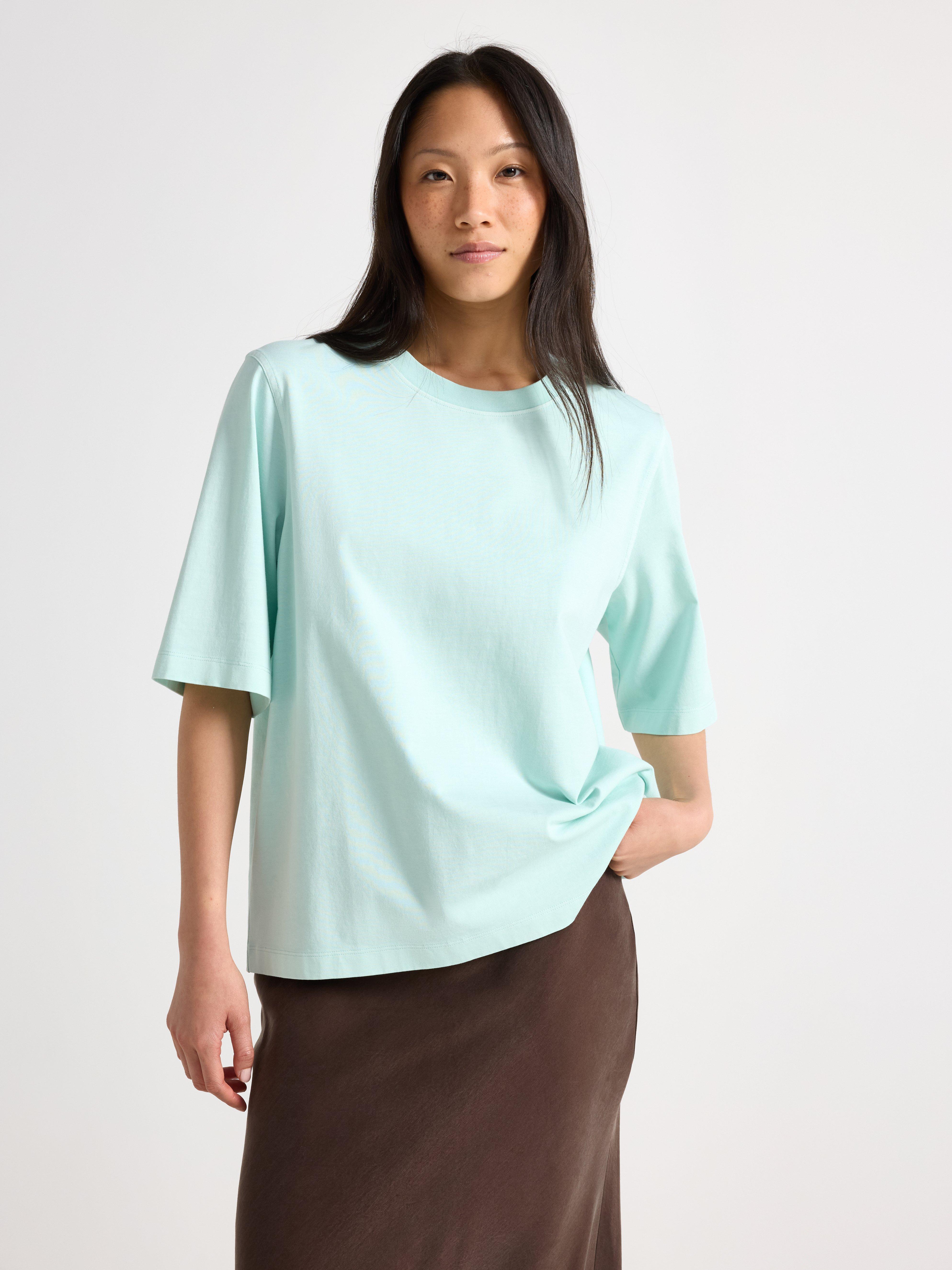 T-shirt - Womens Wear - Aqua
