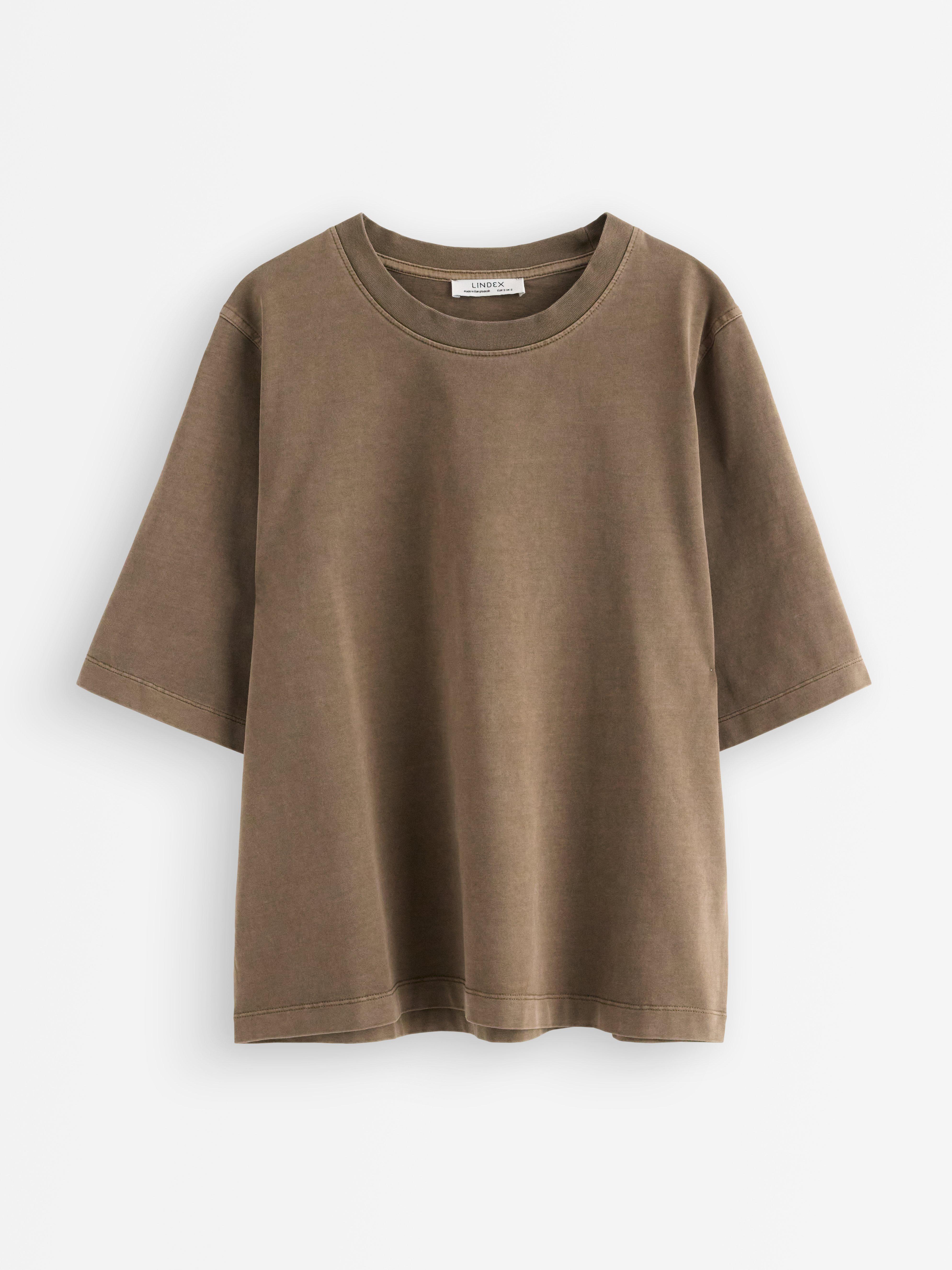 T-shirt - Dam - Brun
