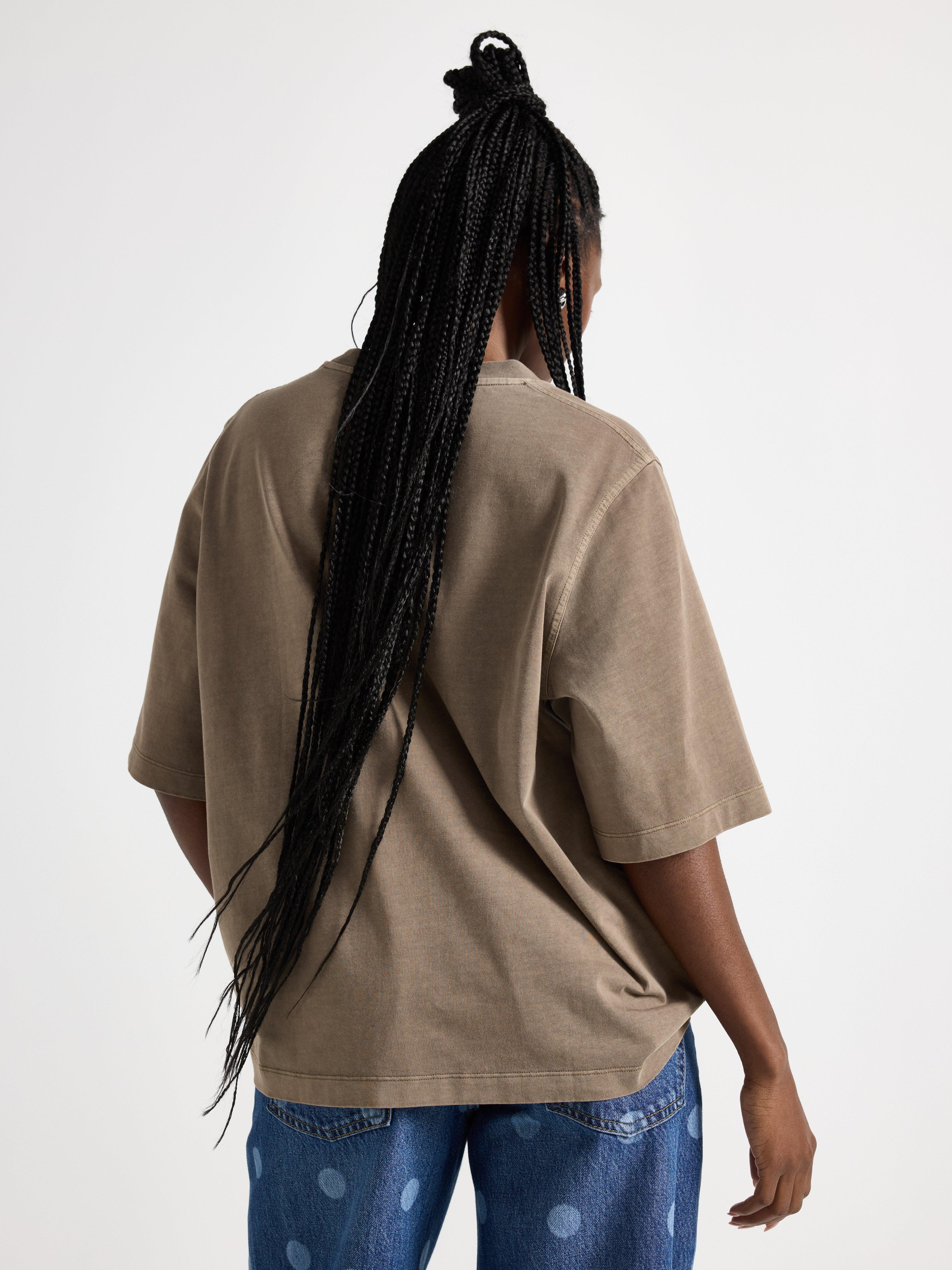 T-shirt - Dame - Brun