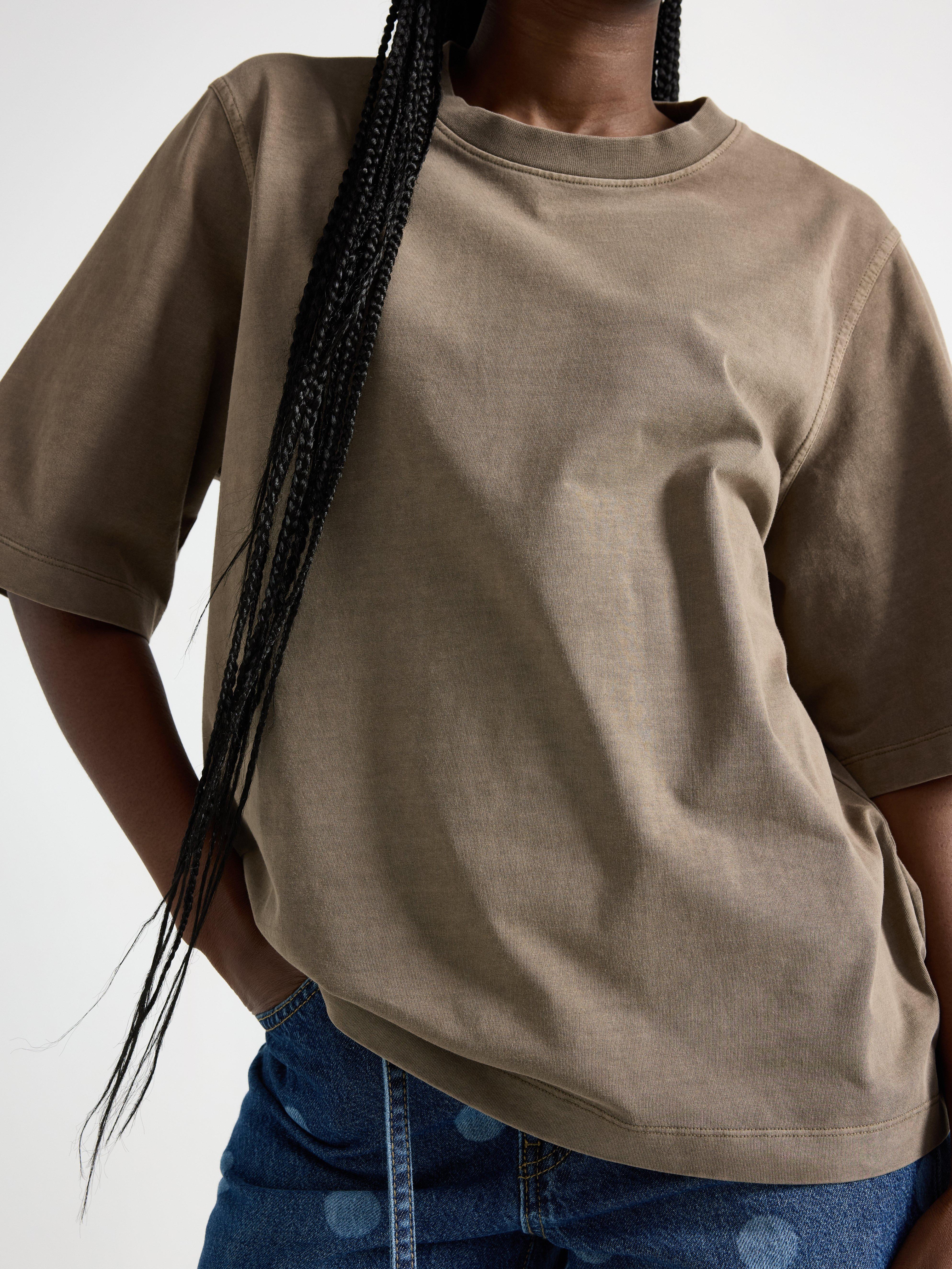 T-shirt - Dame - Brun
