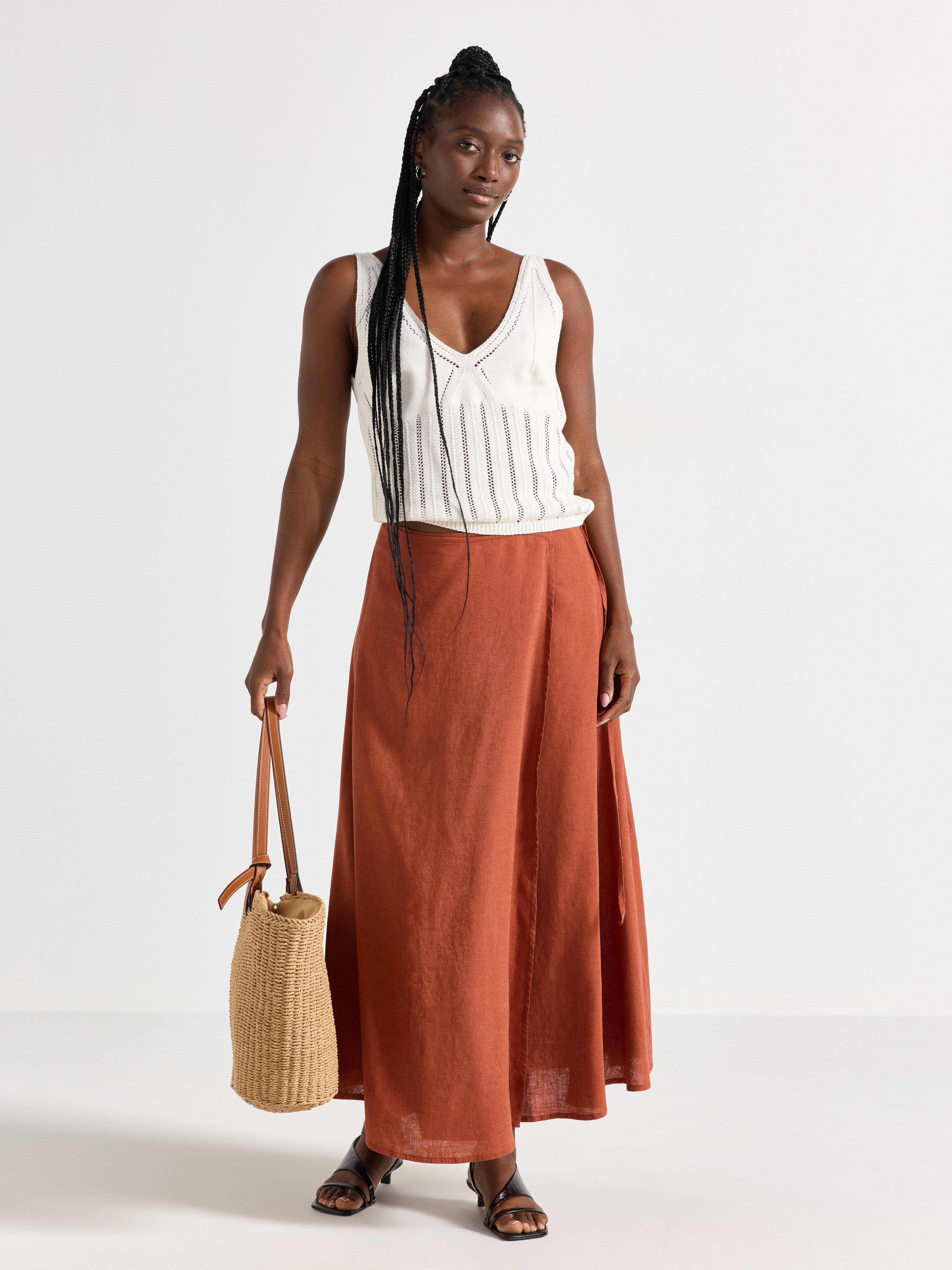 Skirt - Womens Wear - Orange