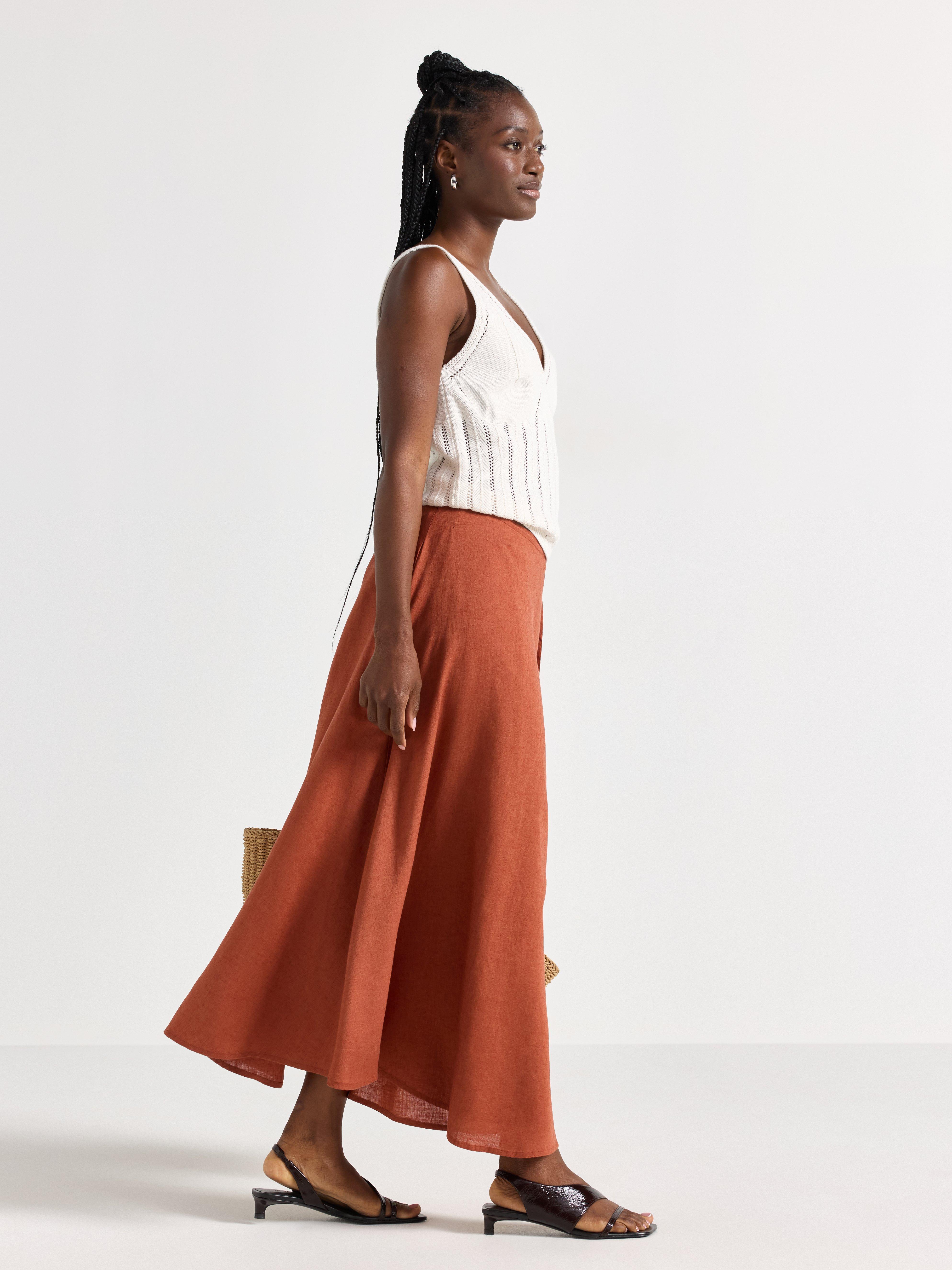 Skirt - Womens Wear - Orange