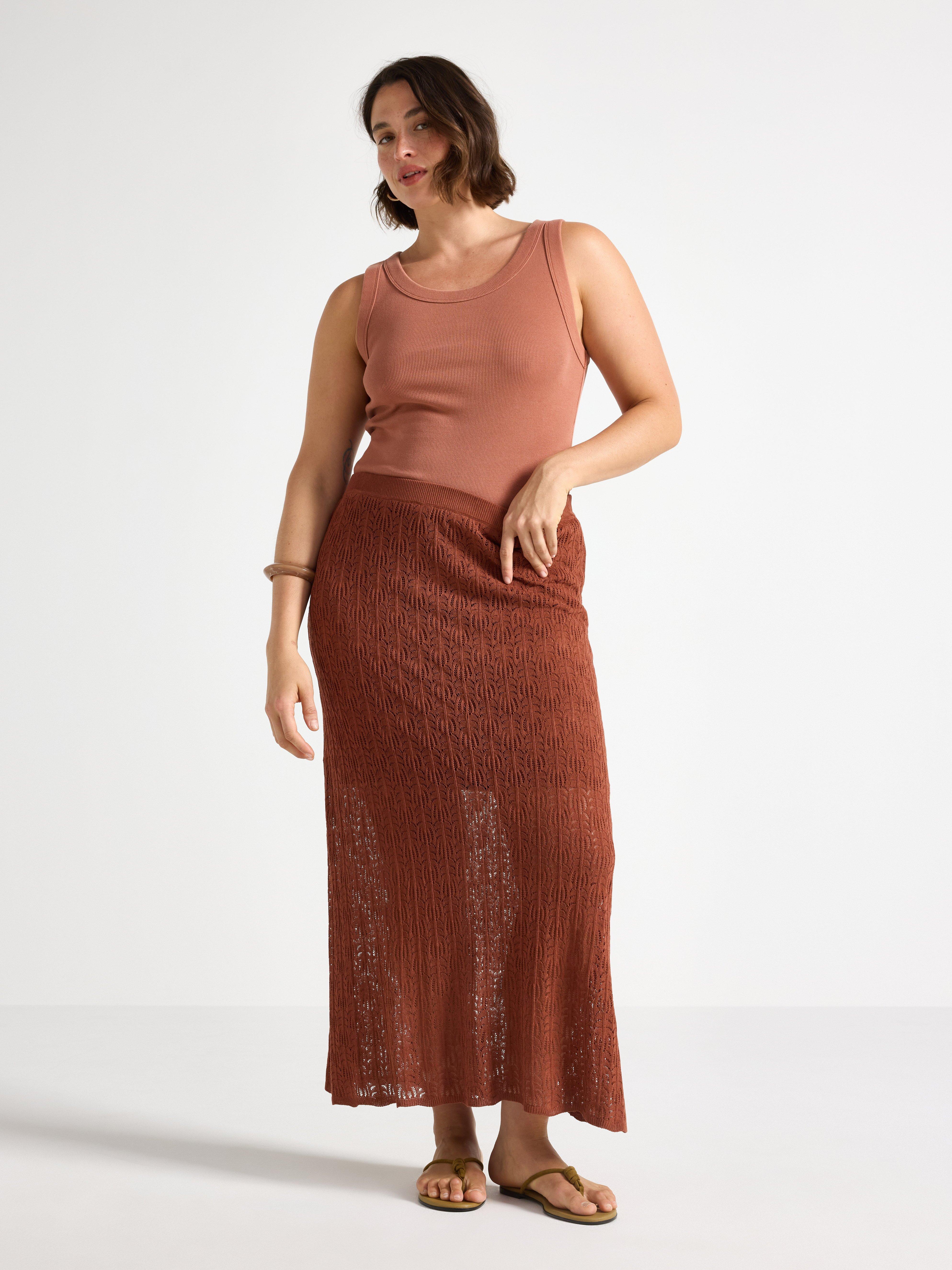 Sukně - Ženy - Oranžová