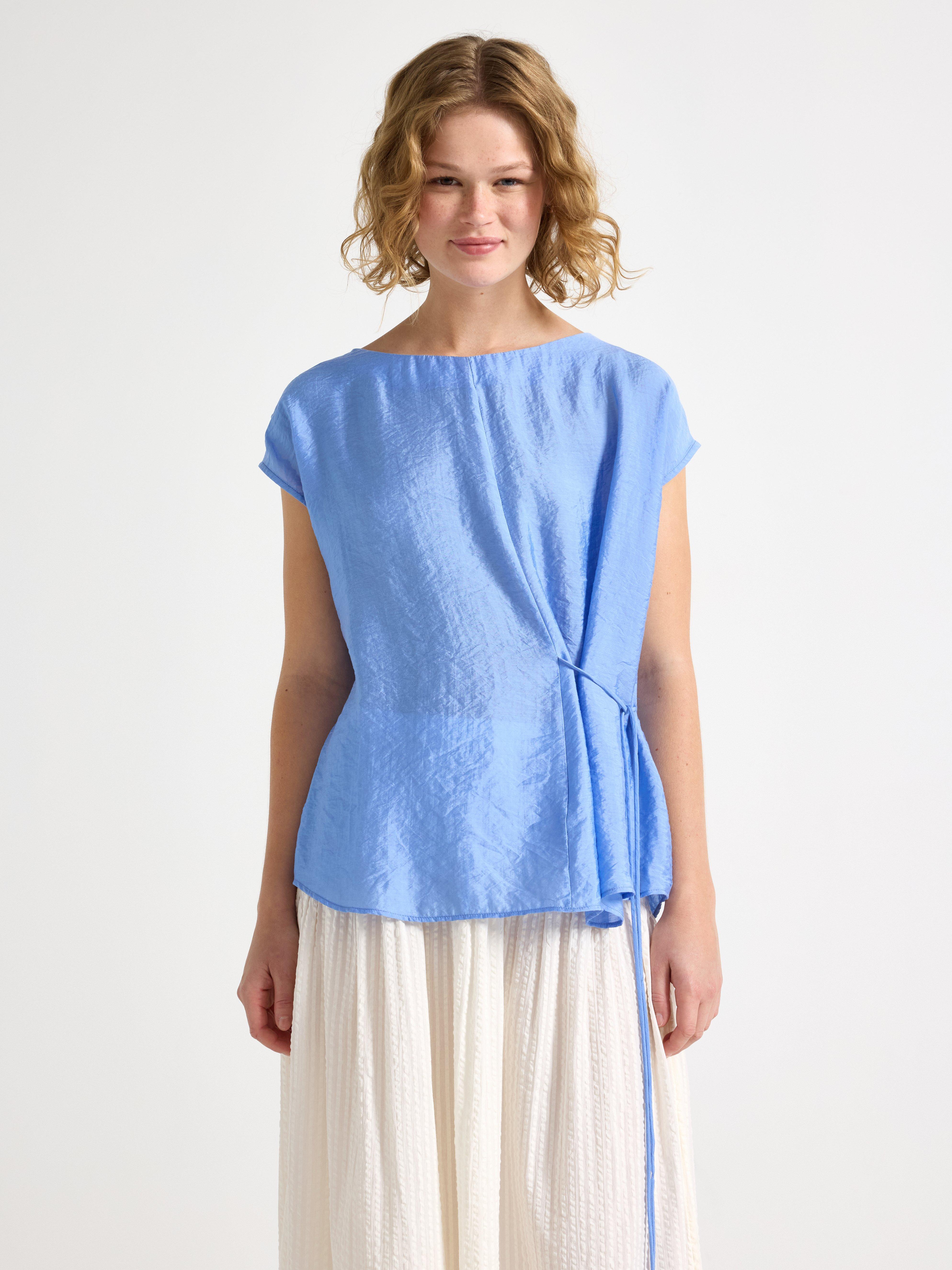 Bluse - Dame - Blå