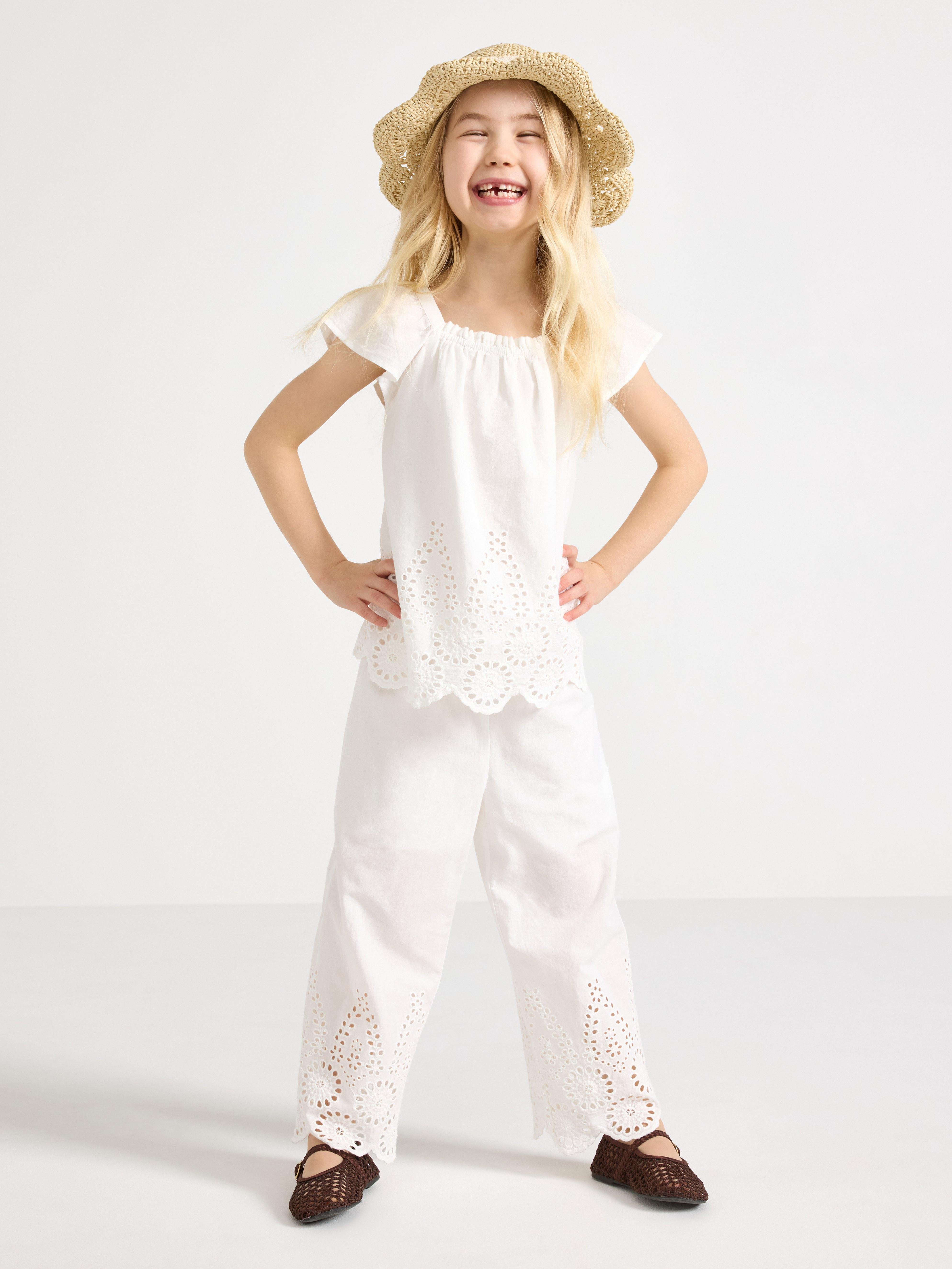 Trousers - Kids Wear - White