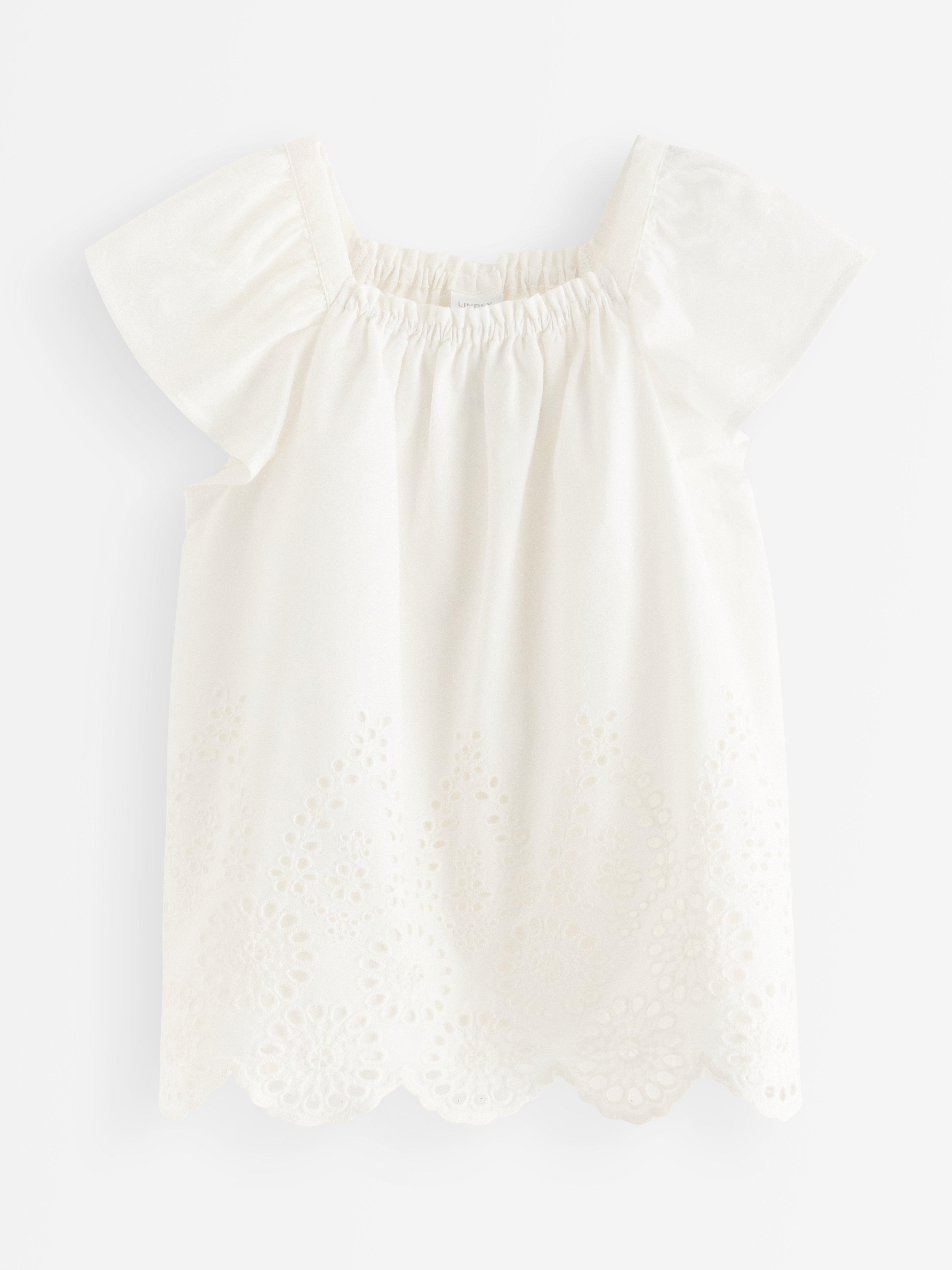 Top - Kids Wear - White