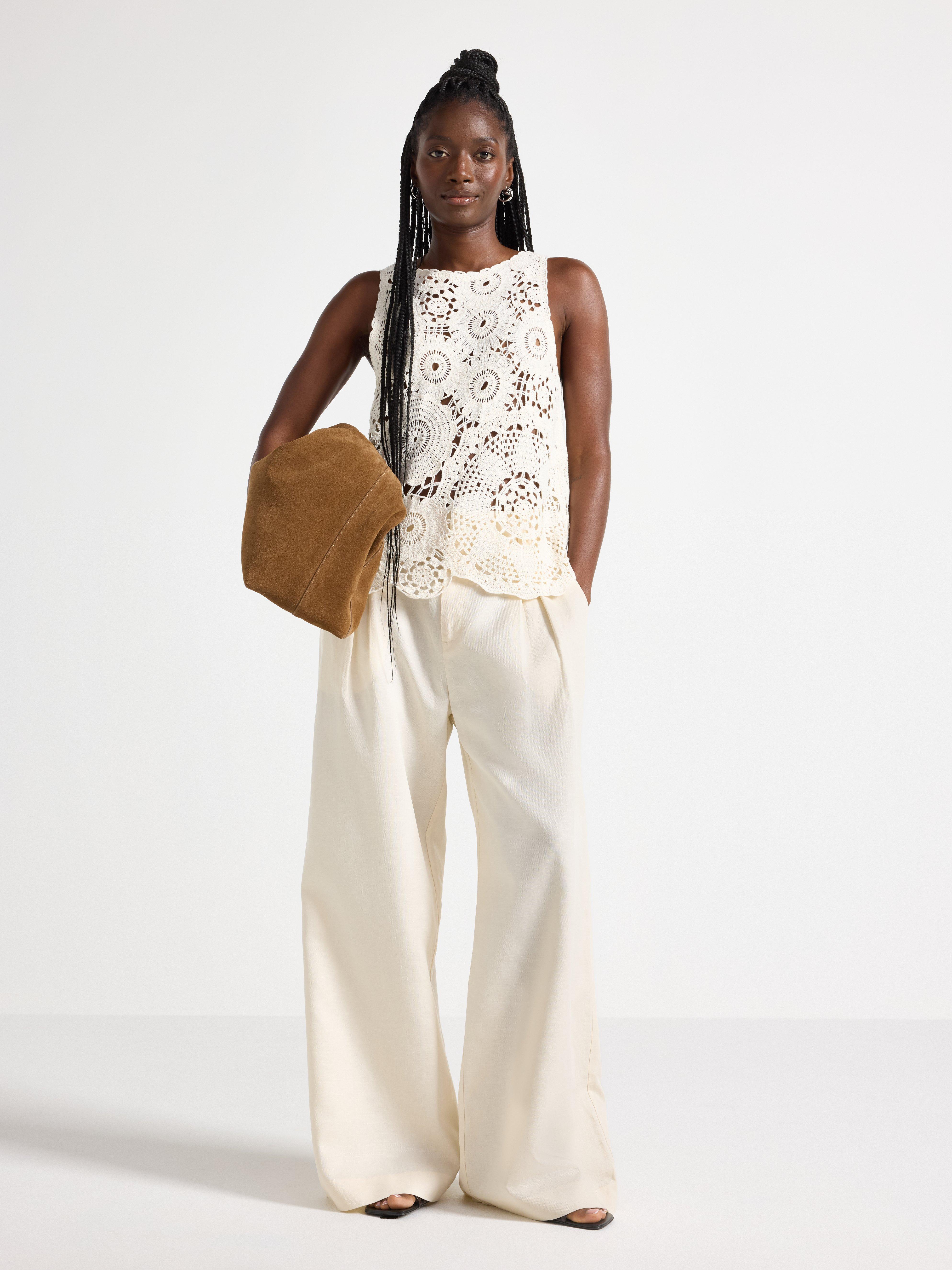 Top - Womens Wear - Beige