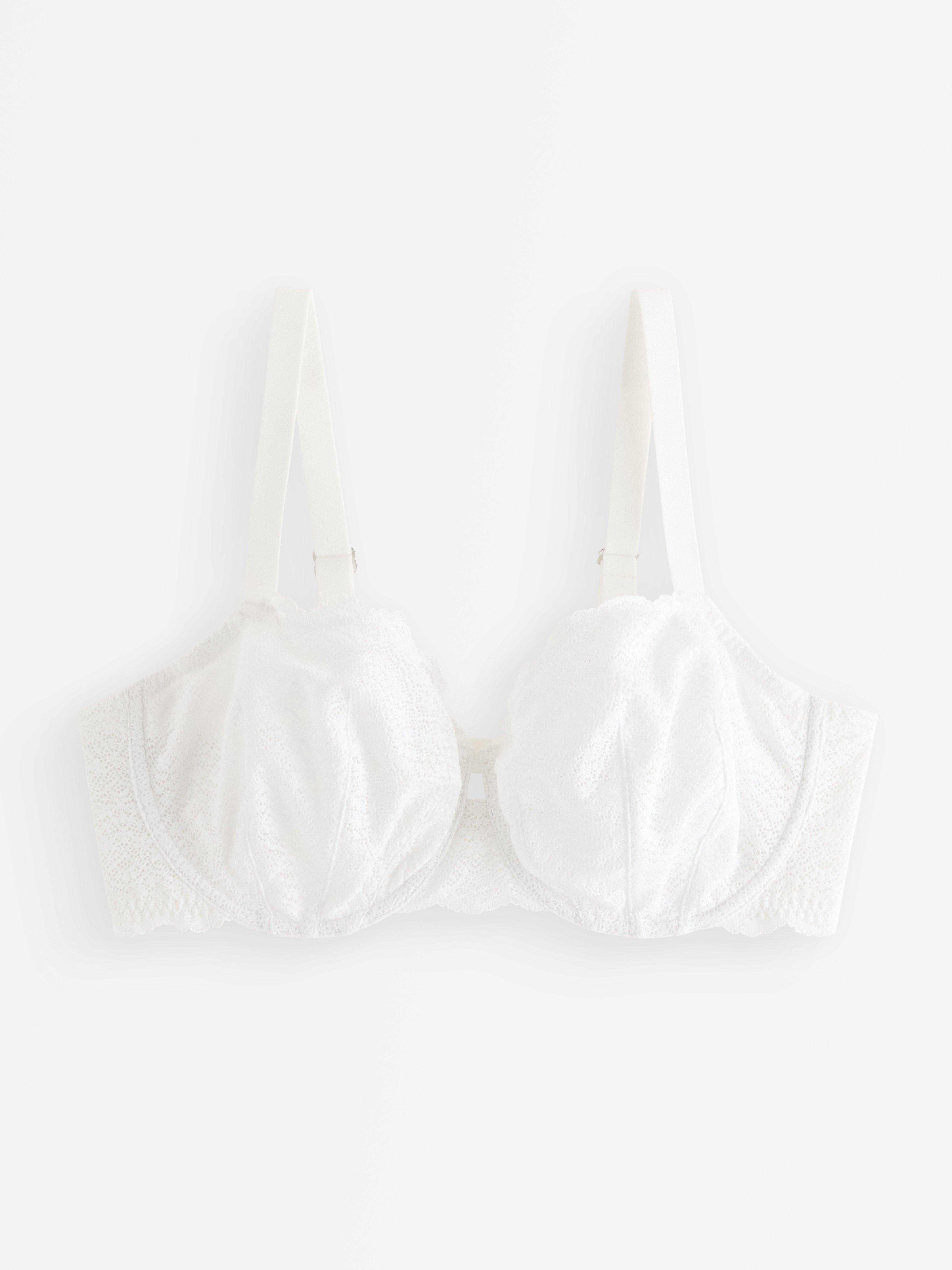 Kaariolkaimellinen Skilla-rintaliivi - Alusvaatteet - Valkoinen