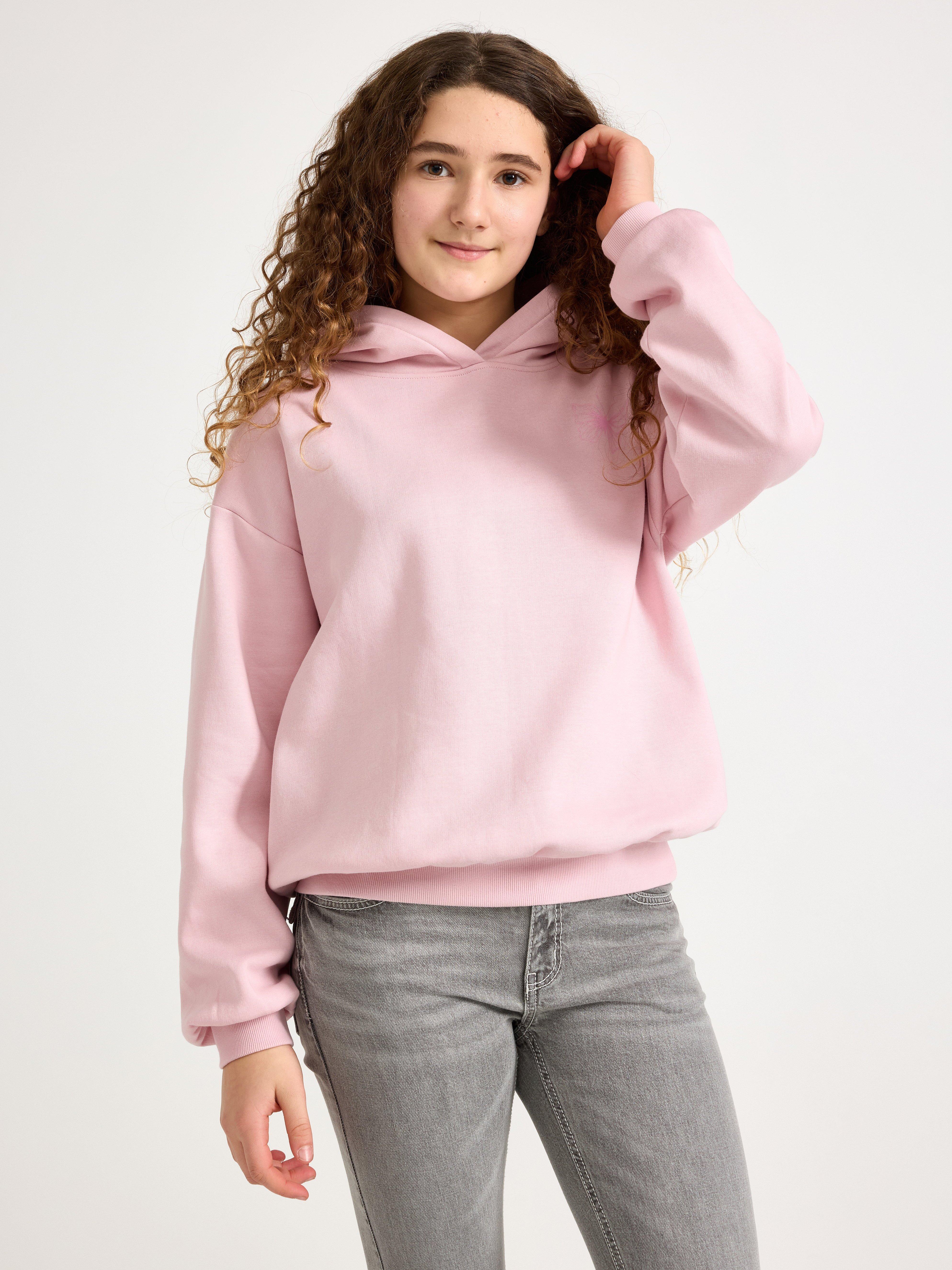Hooded Sweatshirt - Kids Wear - Pink