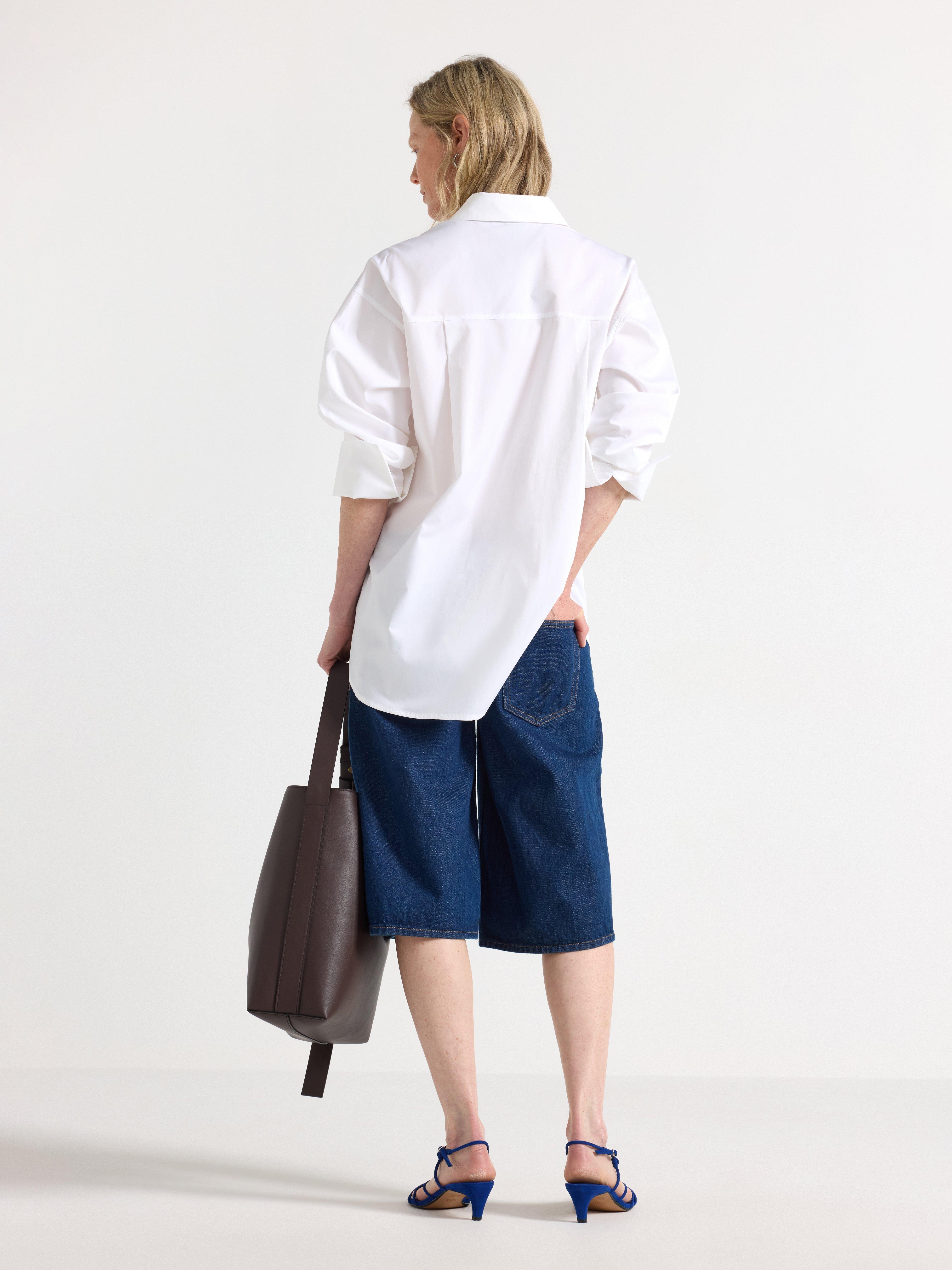 Shorts - Dame - Blå