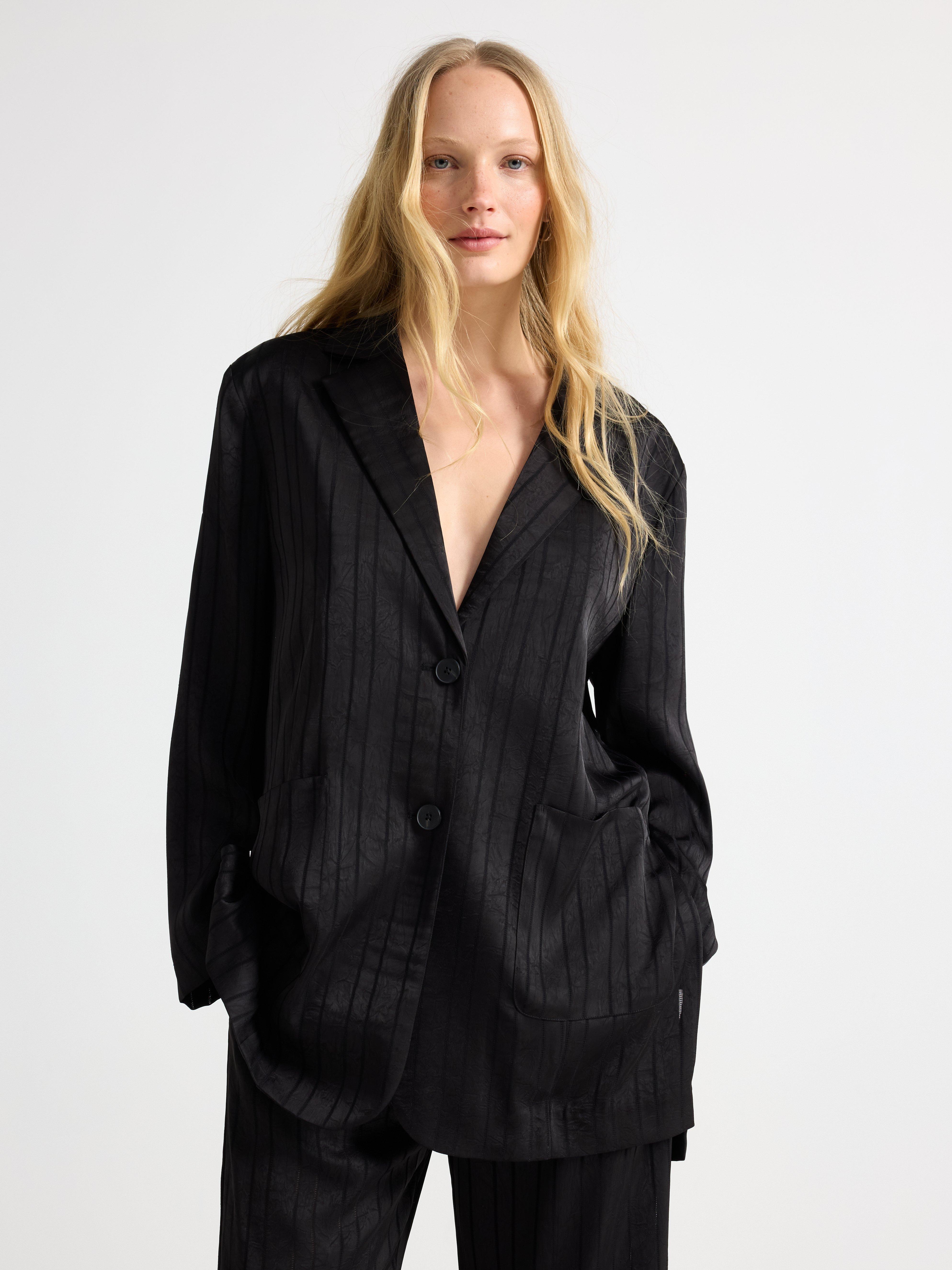 Blazer - Womens Wear - Black