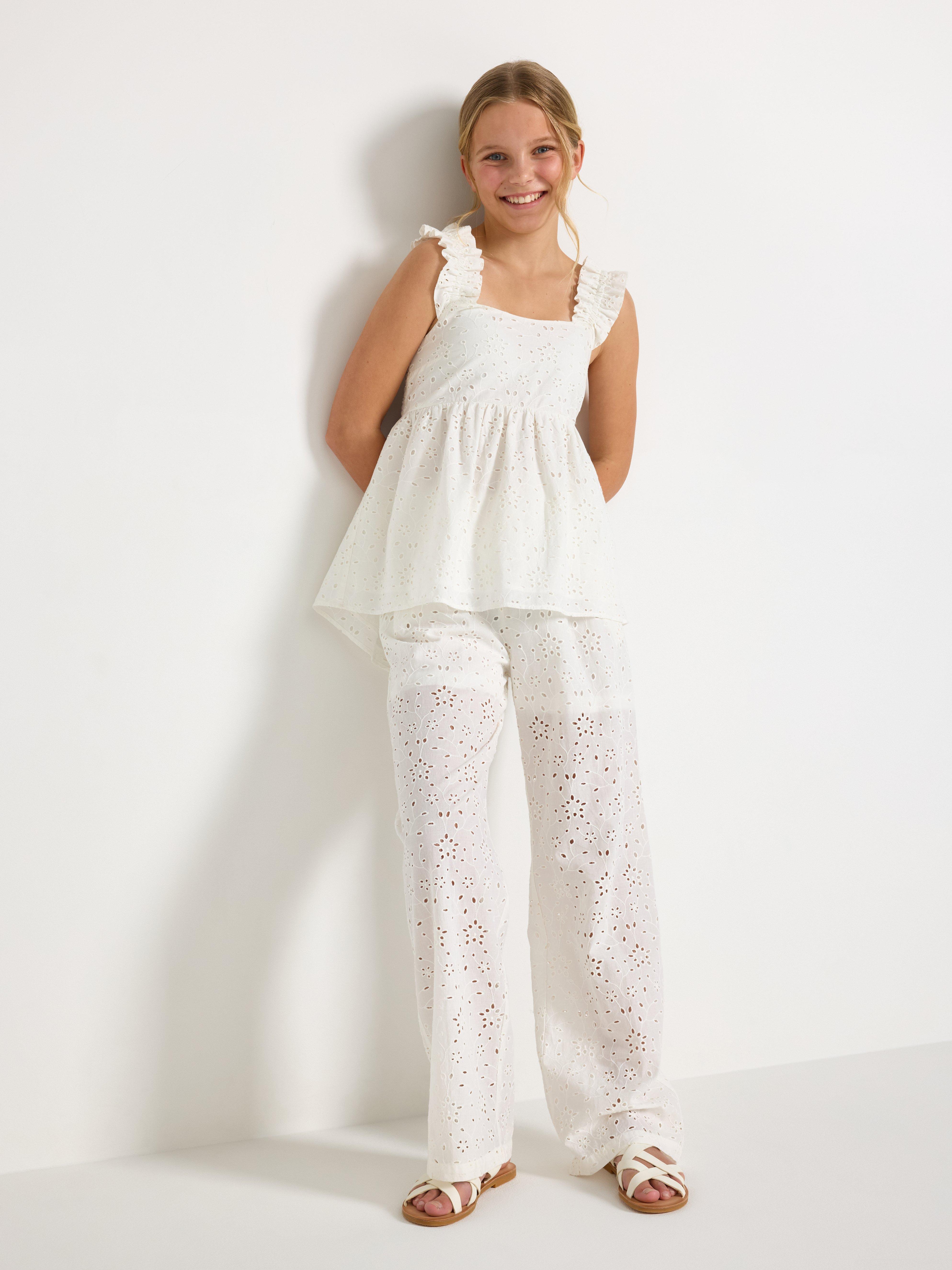 Trousers - Kids Wear - White
