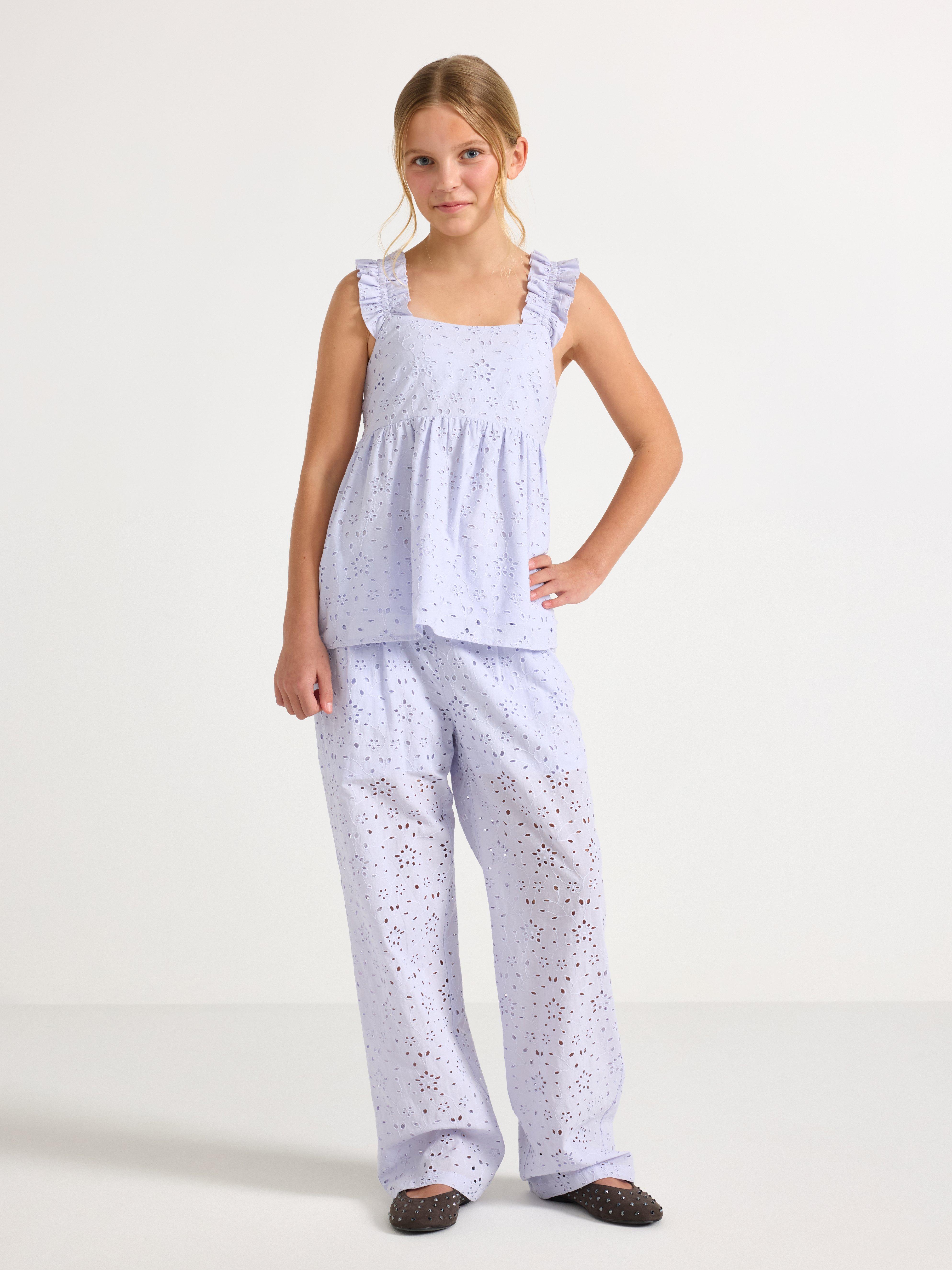 Kalhoty - Děti - Fialová