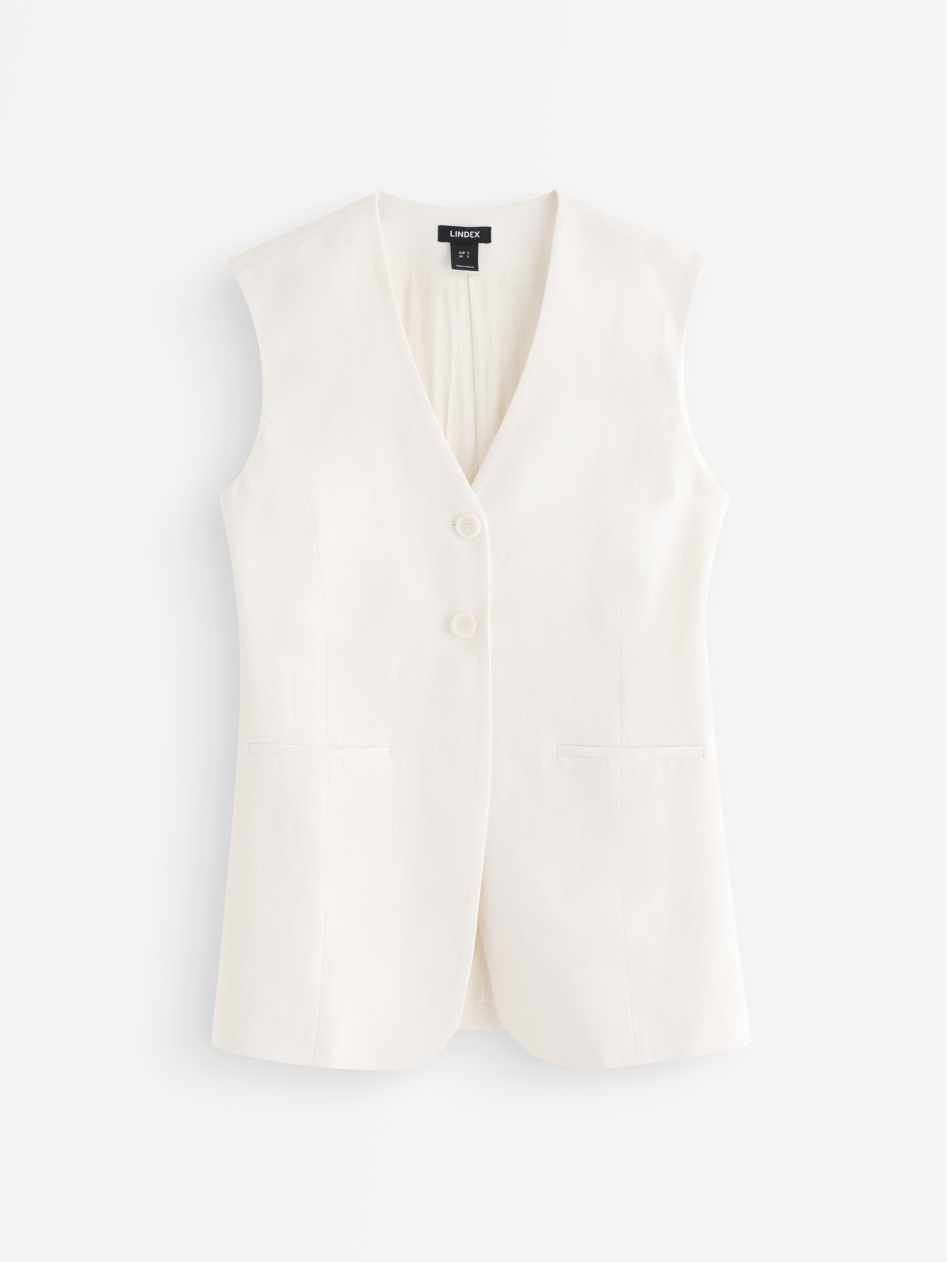 Vest - Dame - Hvit