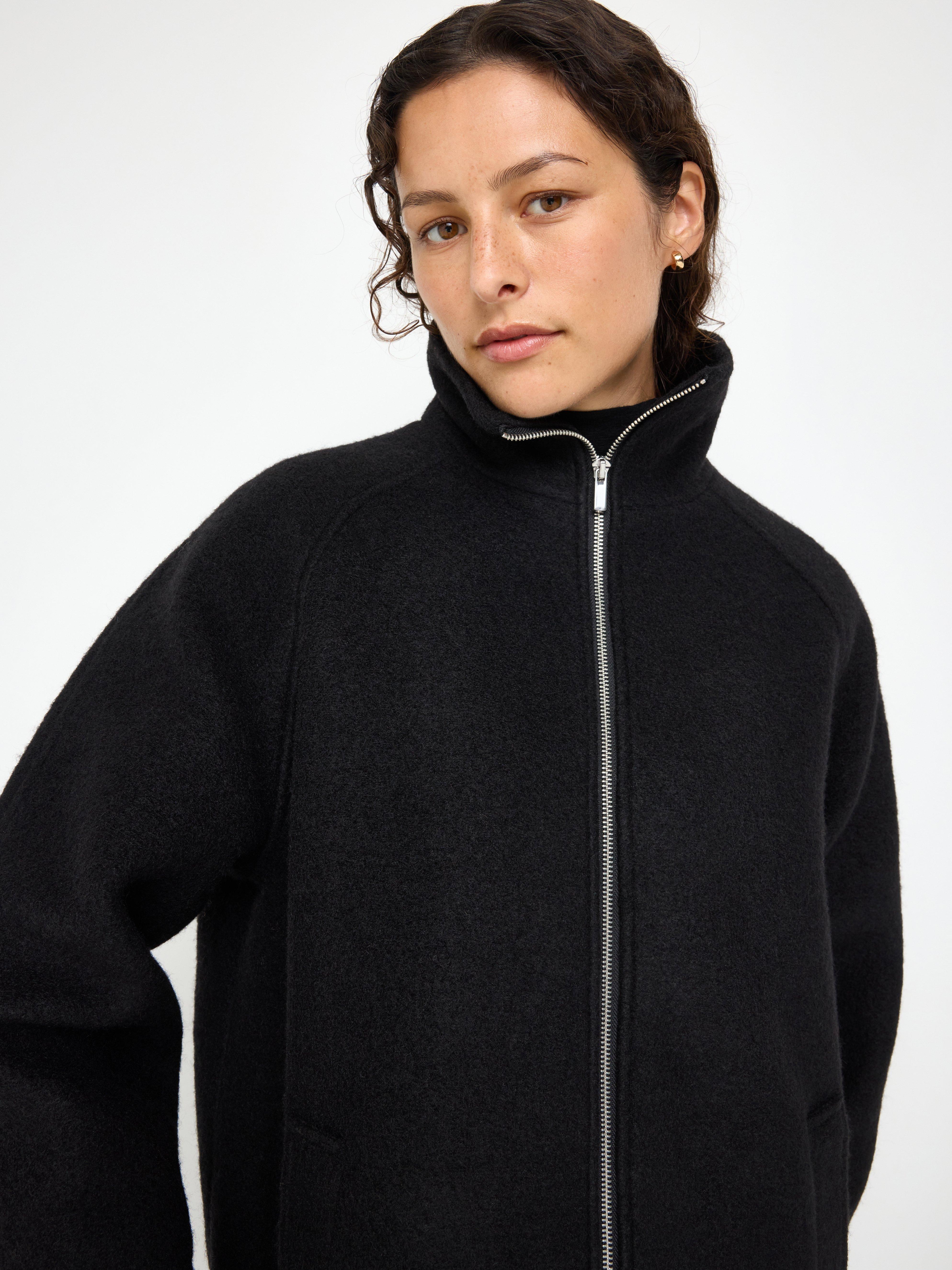 Coat -  - Black