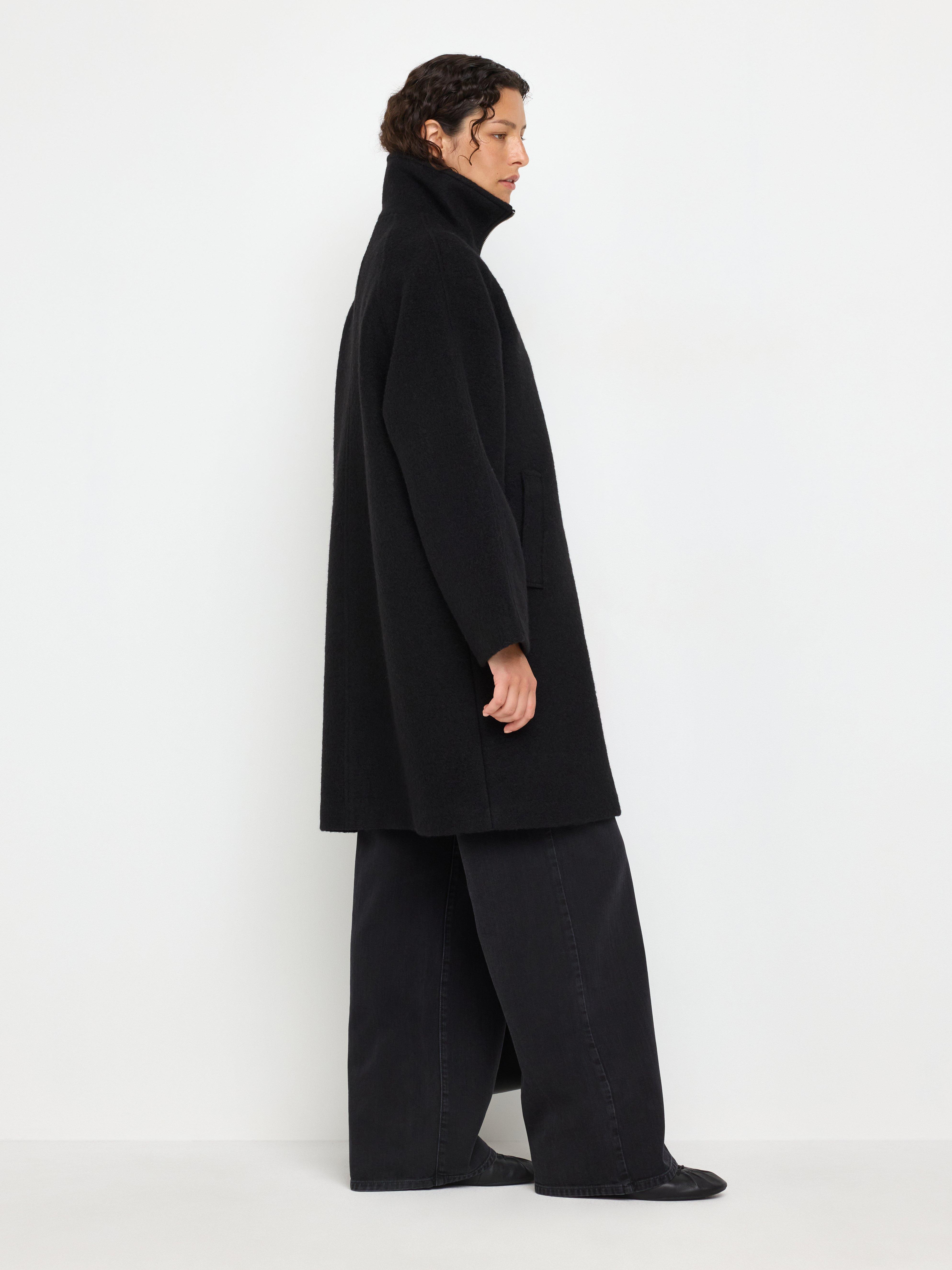 Coat -  - Black
