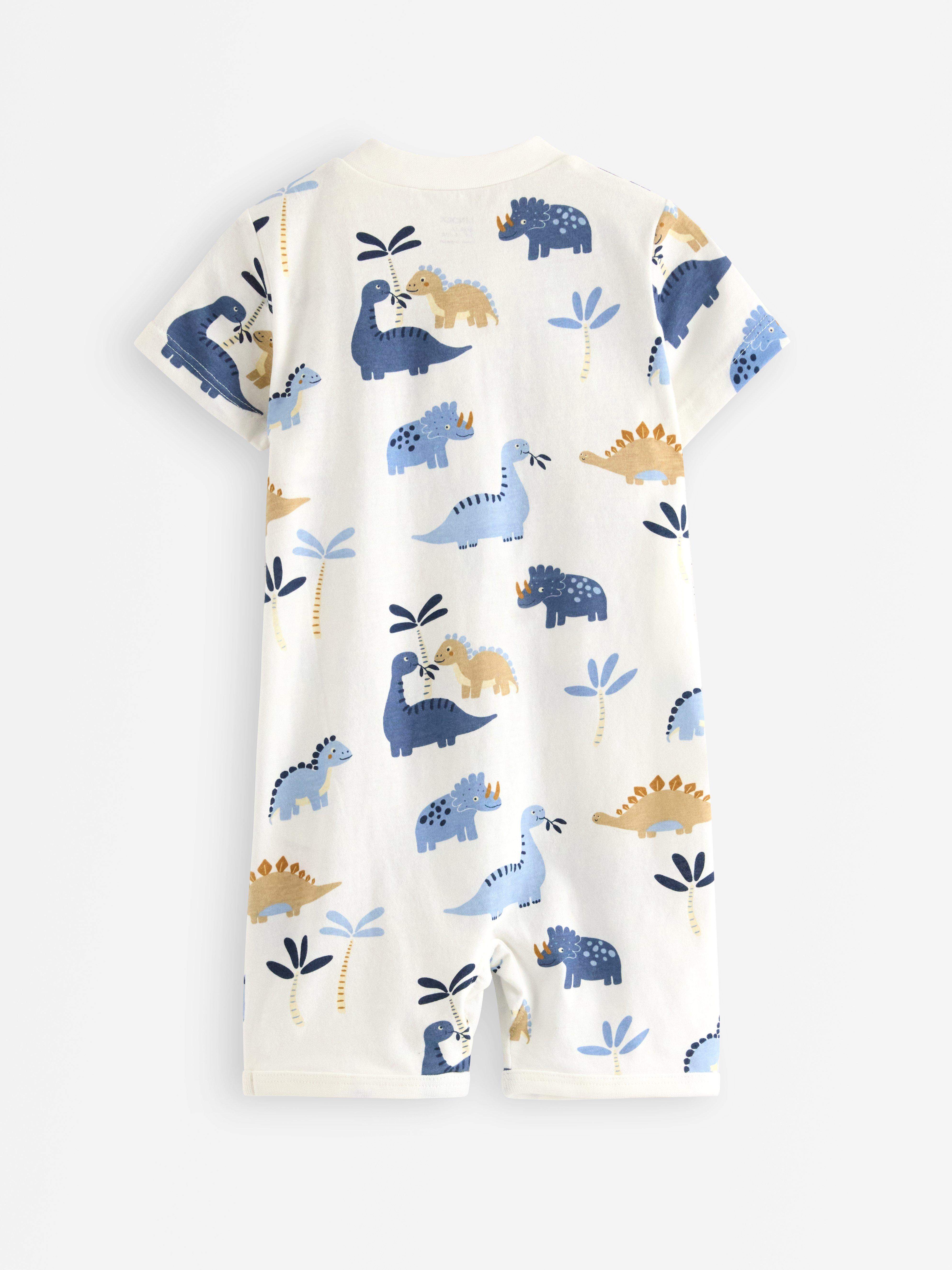 Pyjama Romper - Barn - Hvit