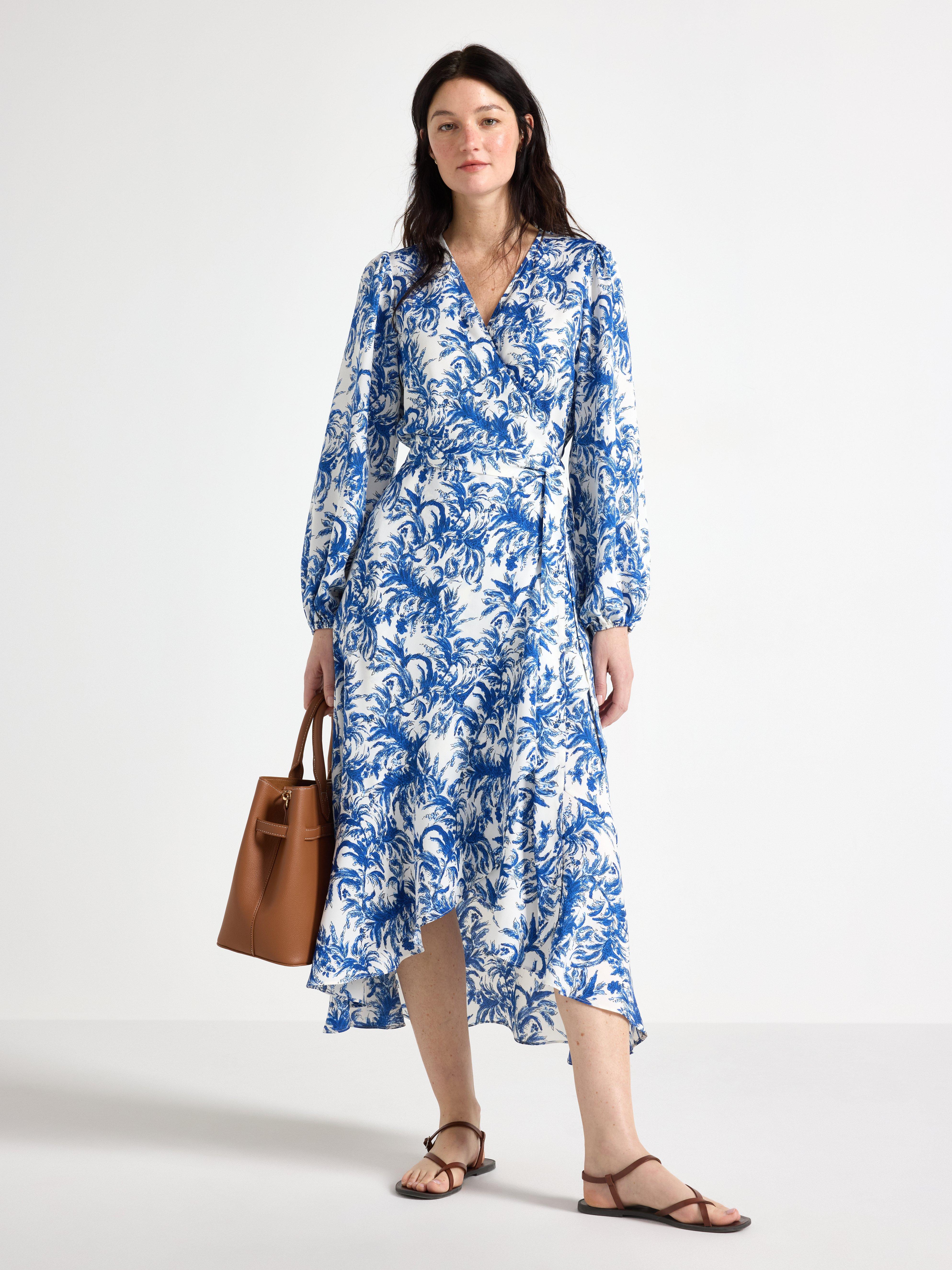 Wrap Dress - Womens Wear - White