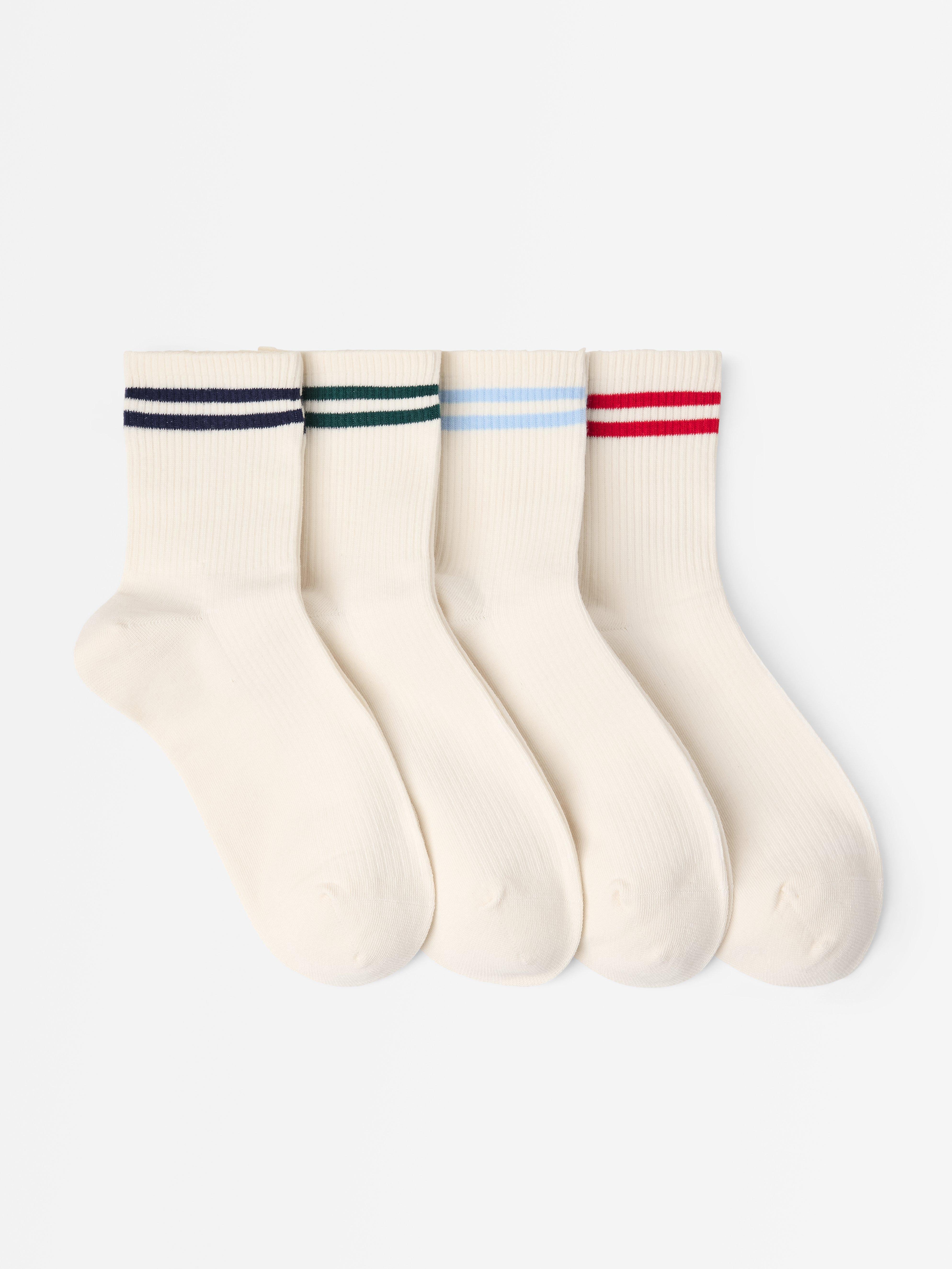 Hög ankelstrumpa - Underkläder - Beige