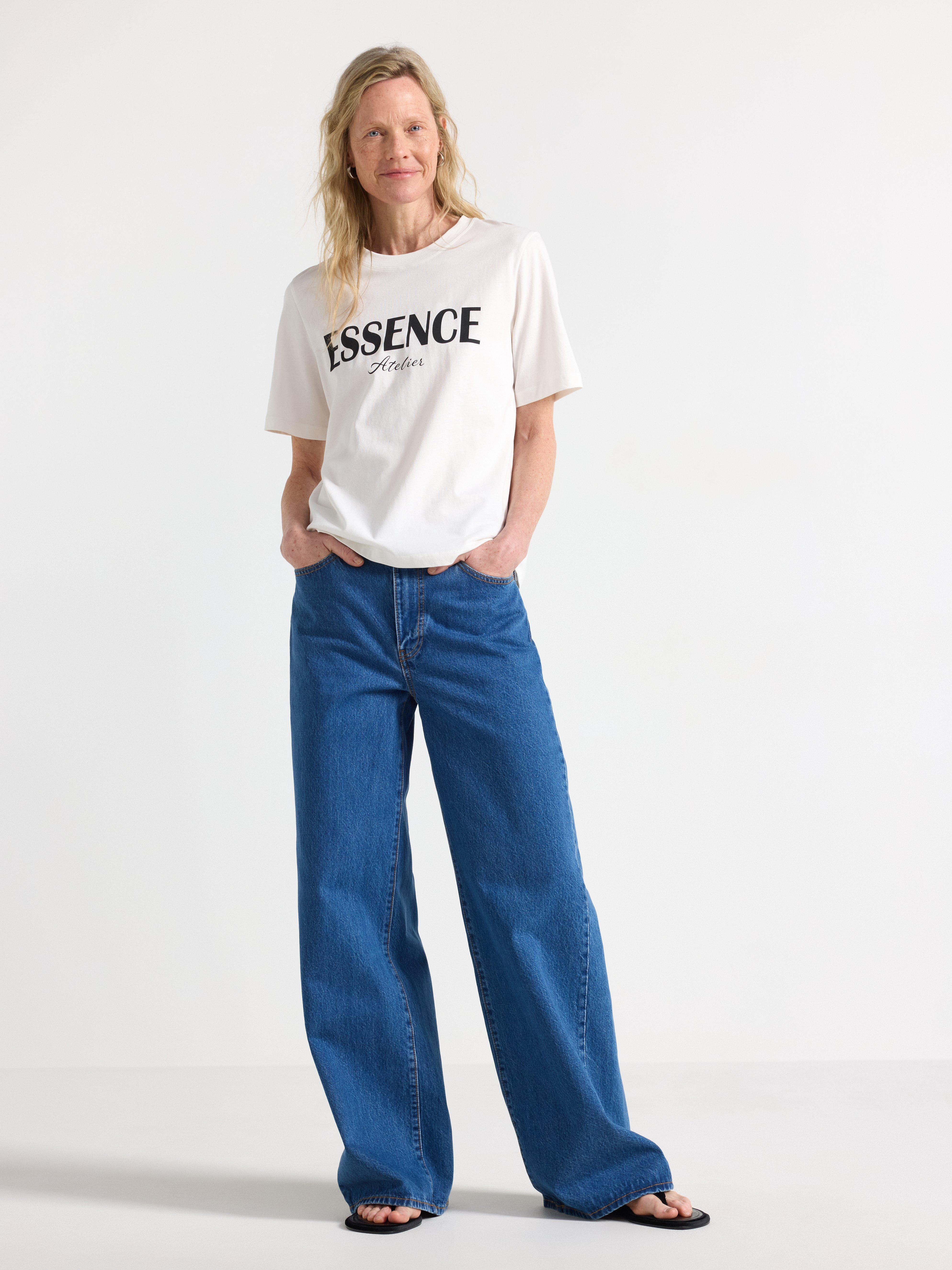 T-shirt - Dame - Hvid