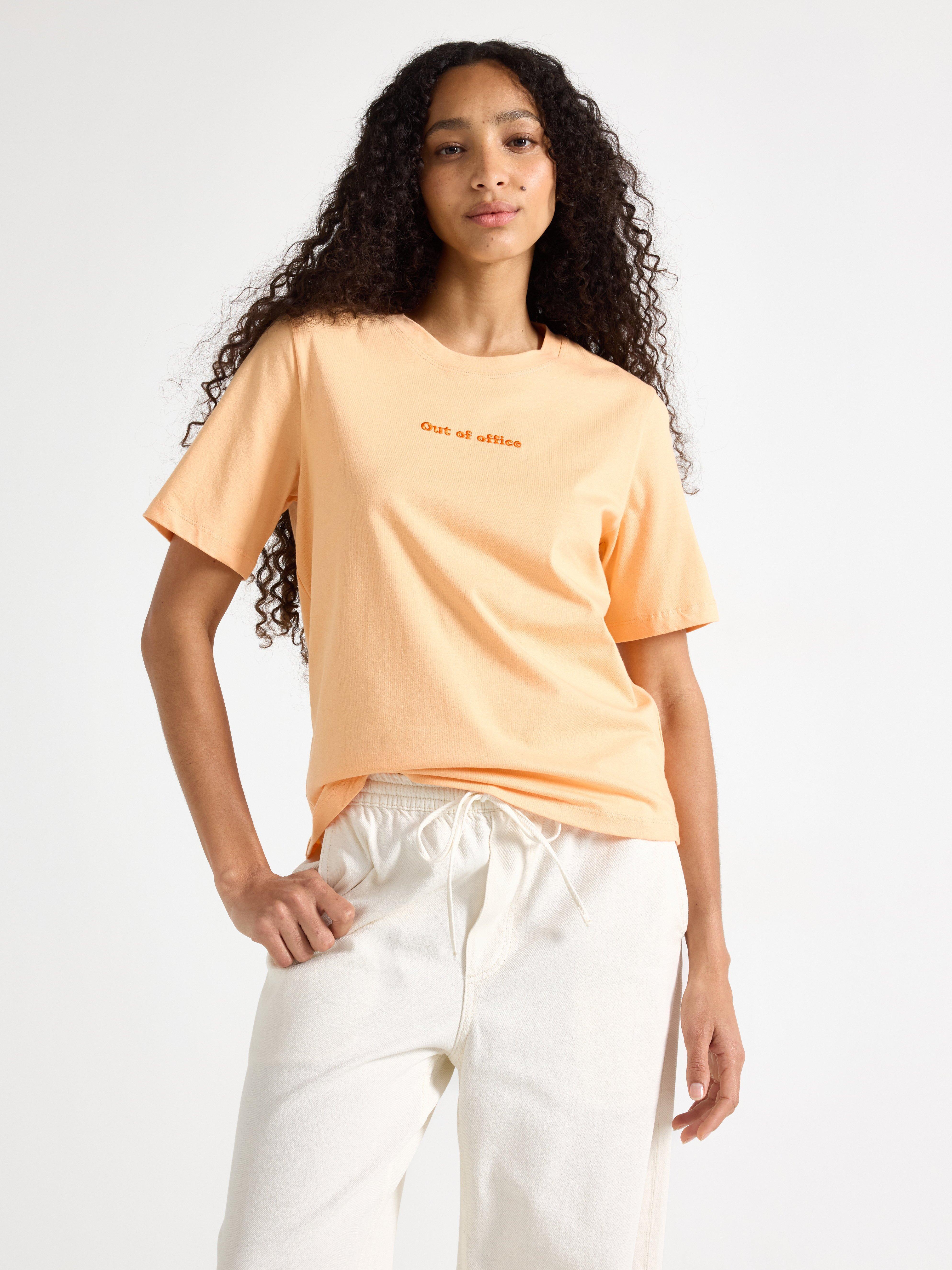 T-shirt - Dame - Oransje