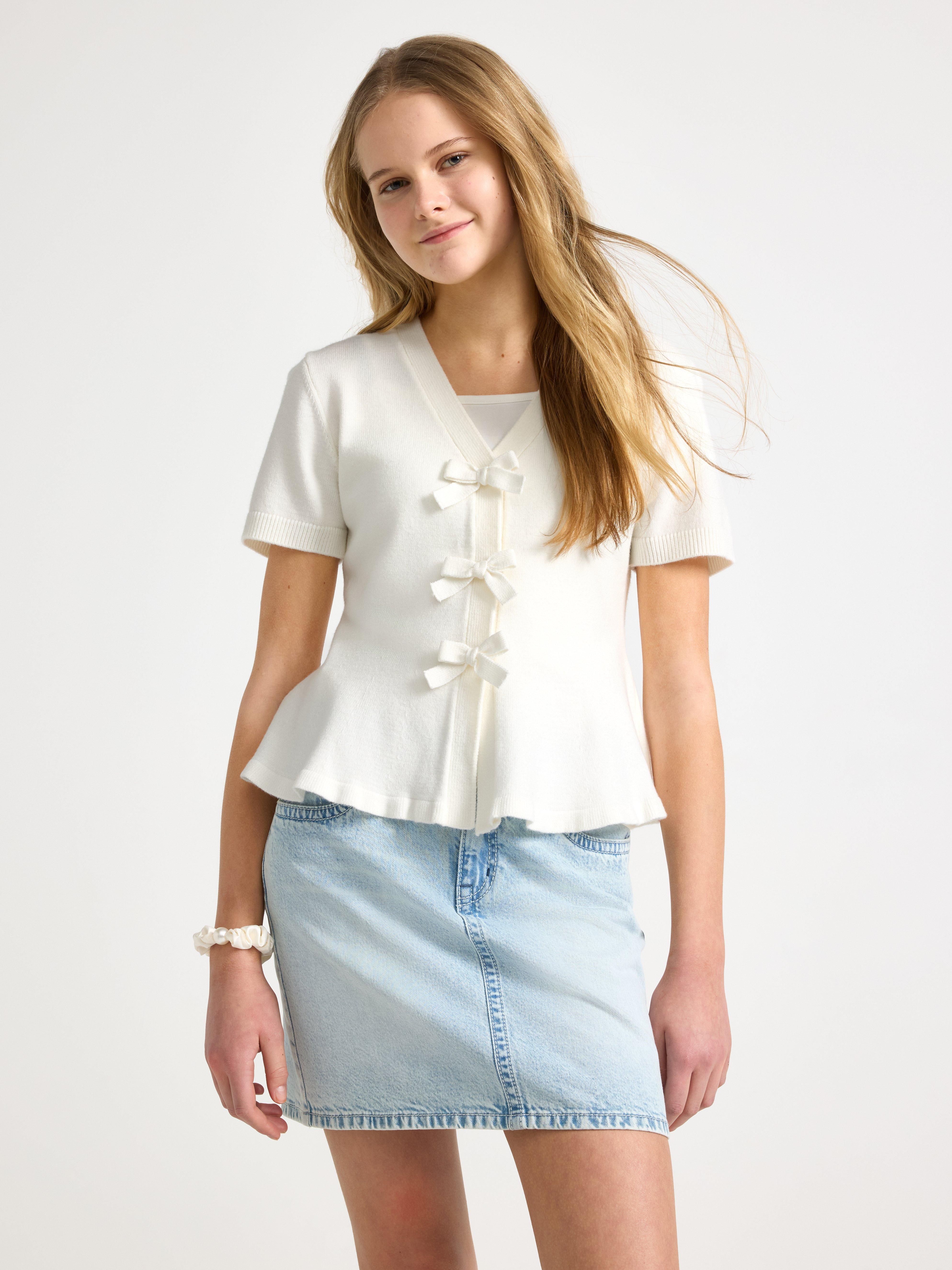 Cardigan - Kids Wear - White