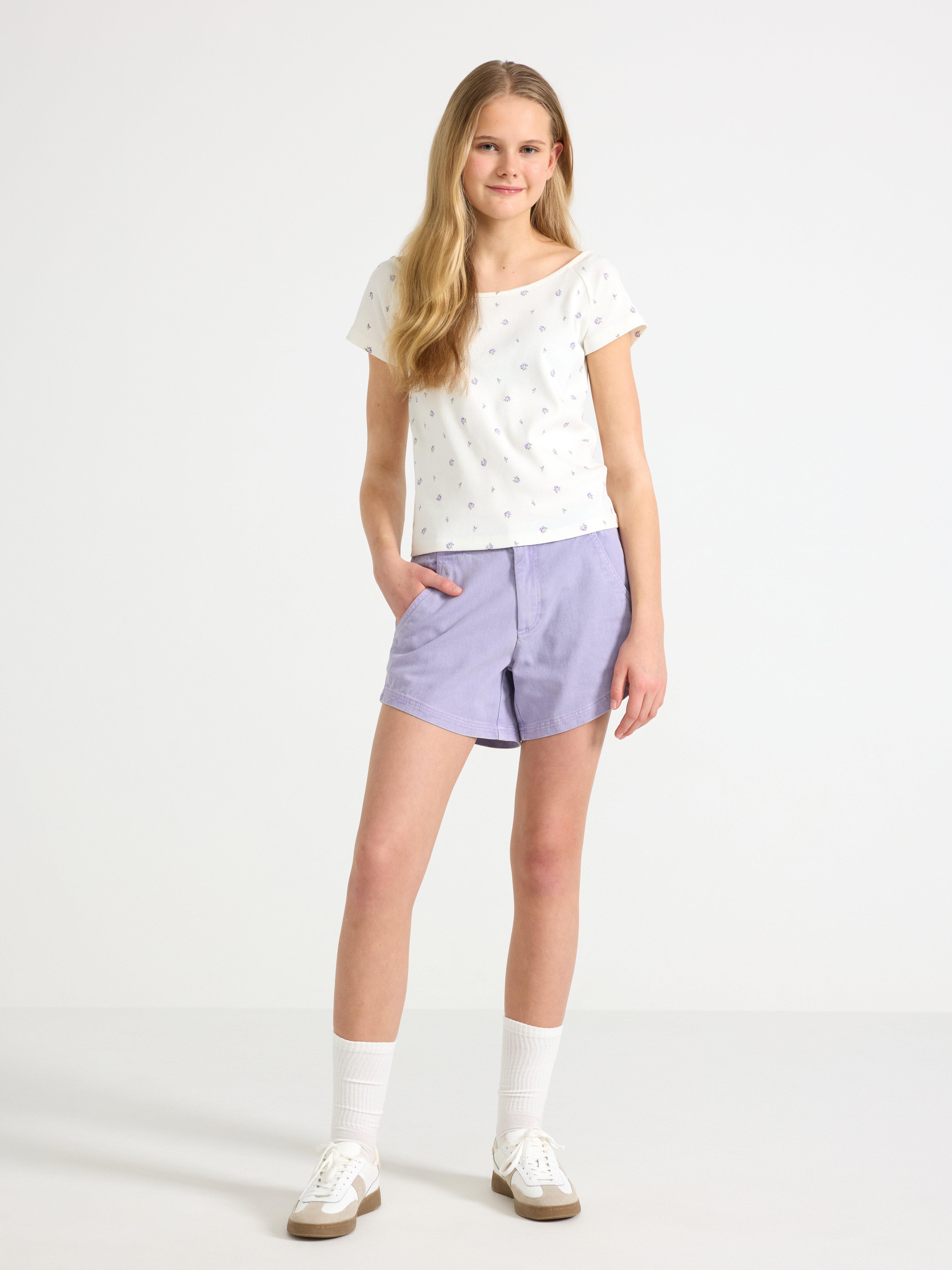 Shorts - Børn - Lilla