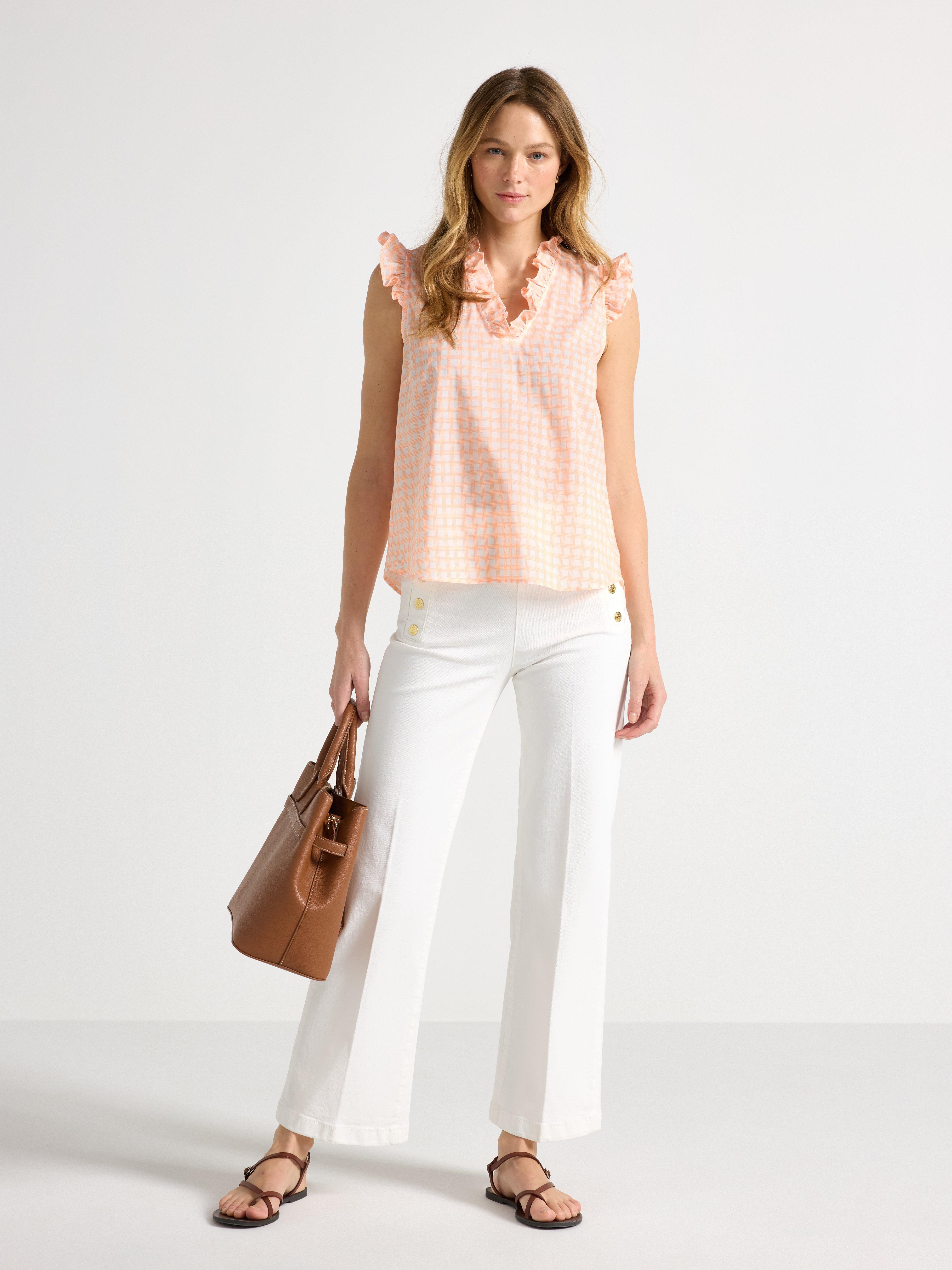 Bluse - Dame - Orange