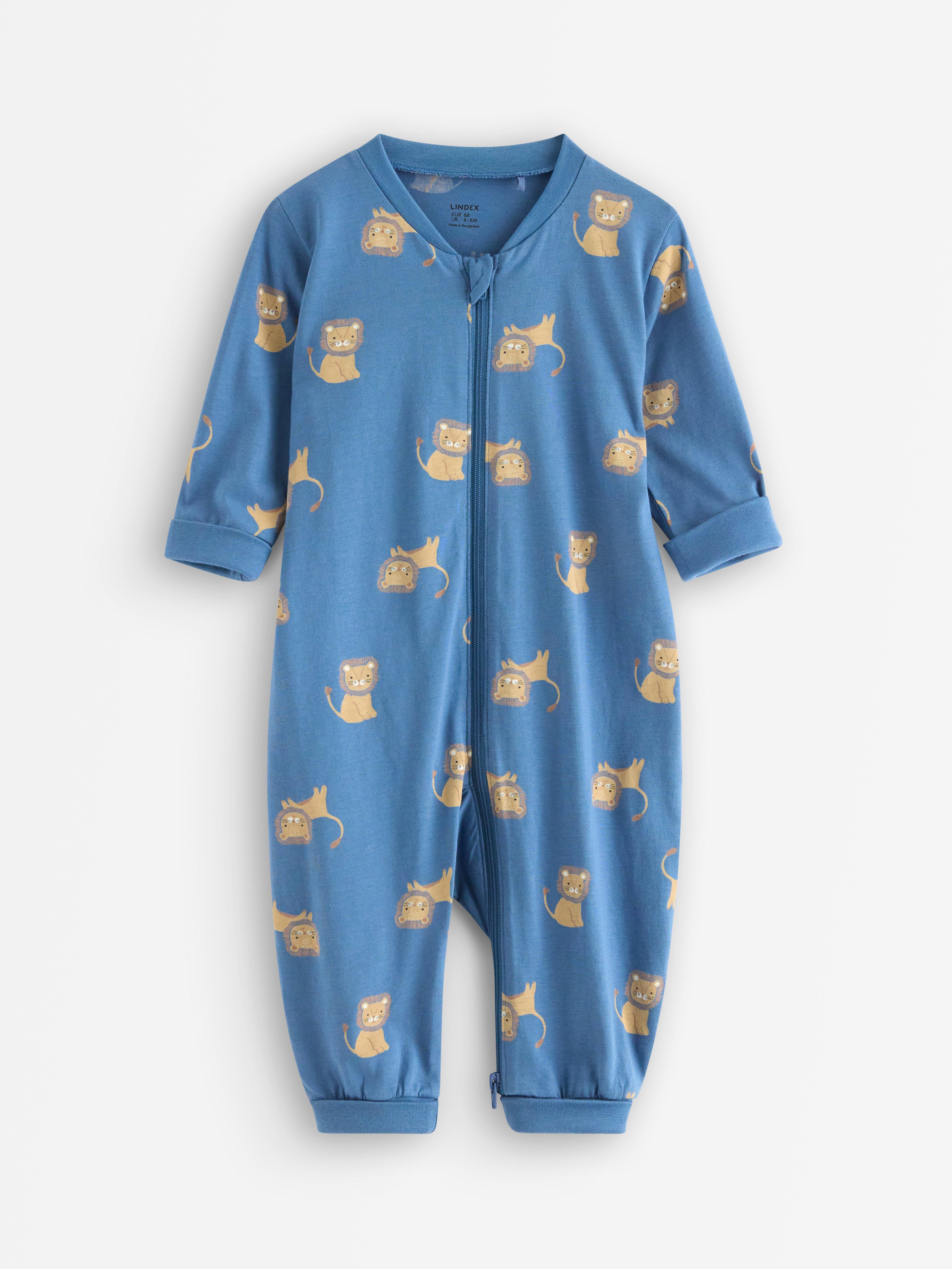Pyjamas onesie - Børn - Blå