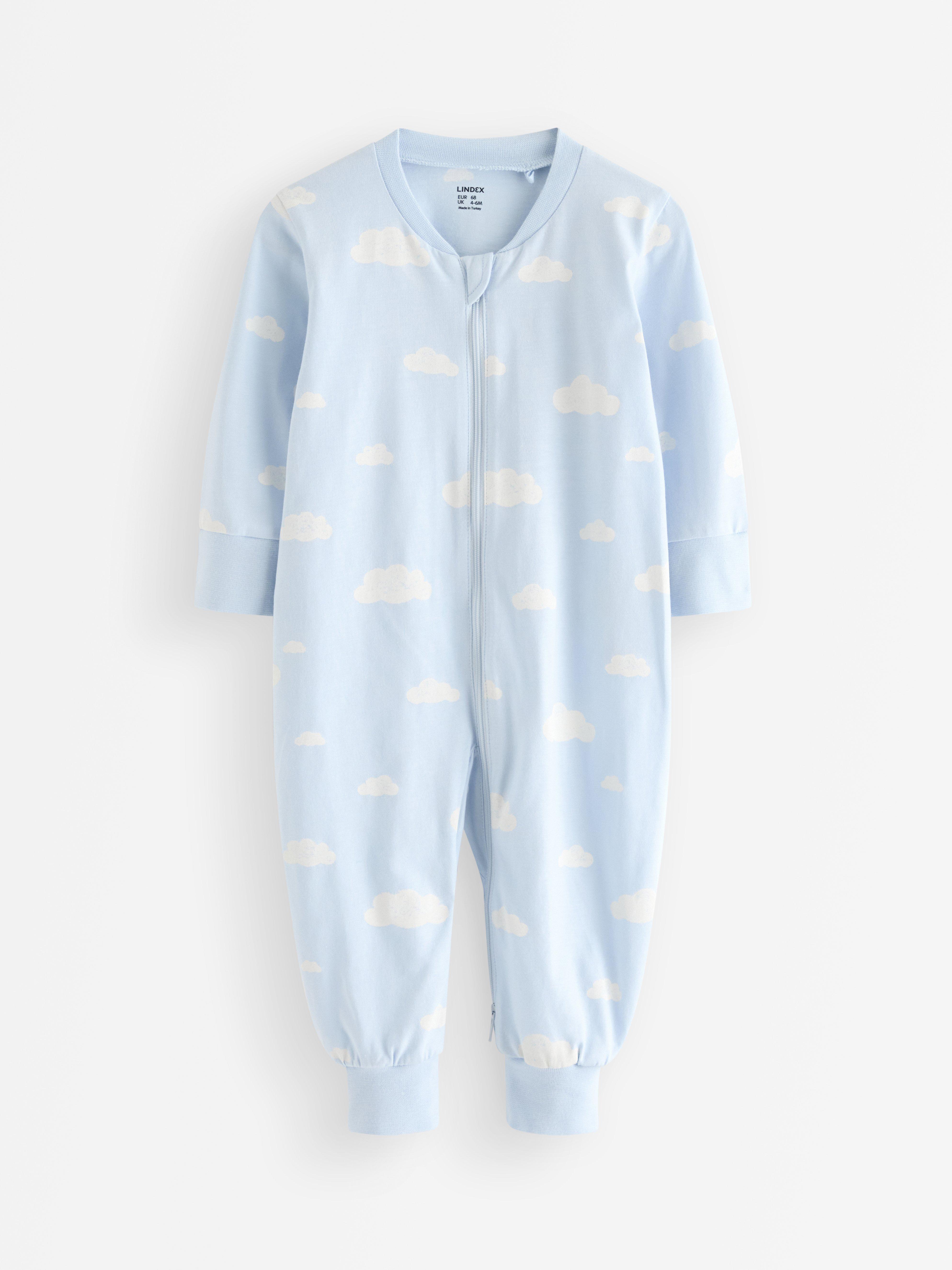 Yksiosainen pyjama - Lapset - Sininen