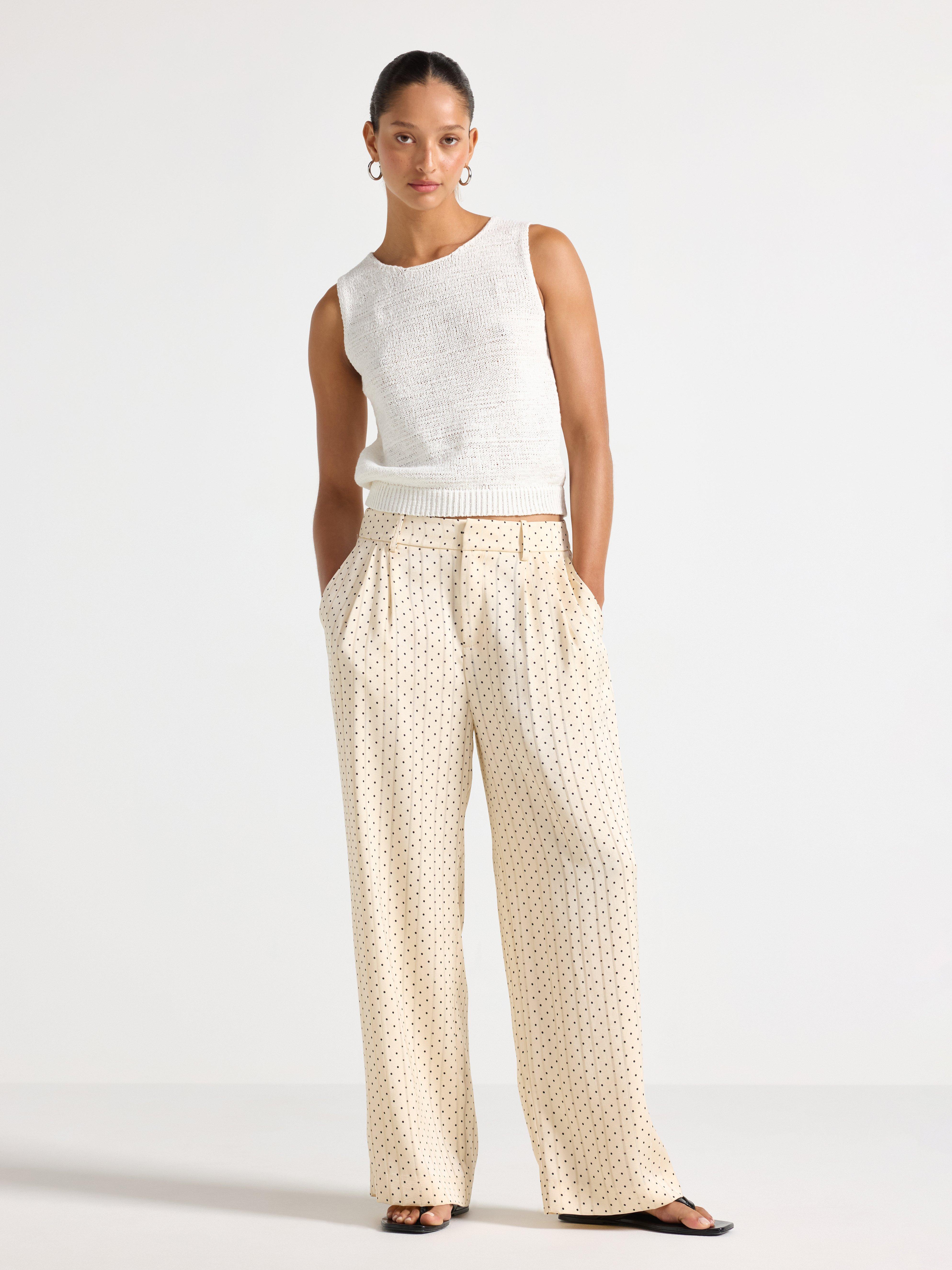 Housut - Naiset - Beige