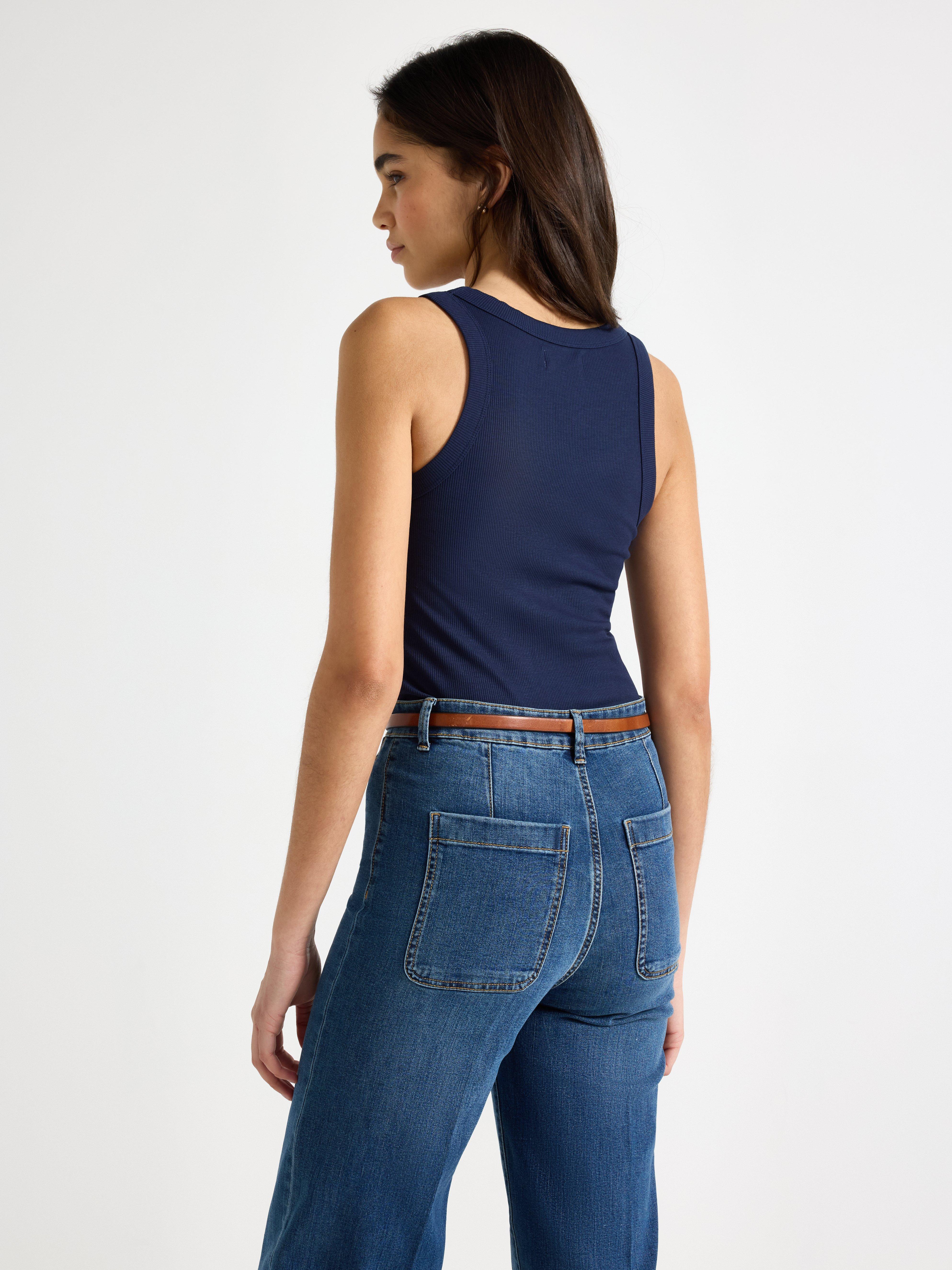 Singlet - Womens Wear - Blue