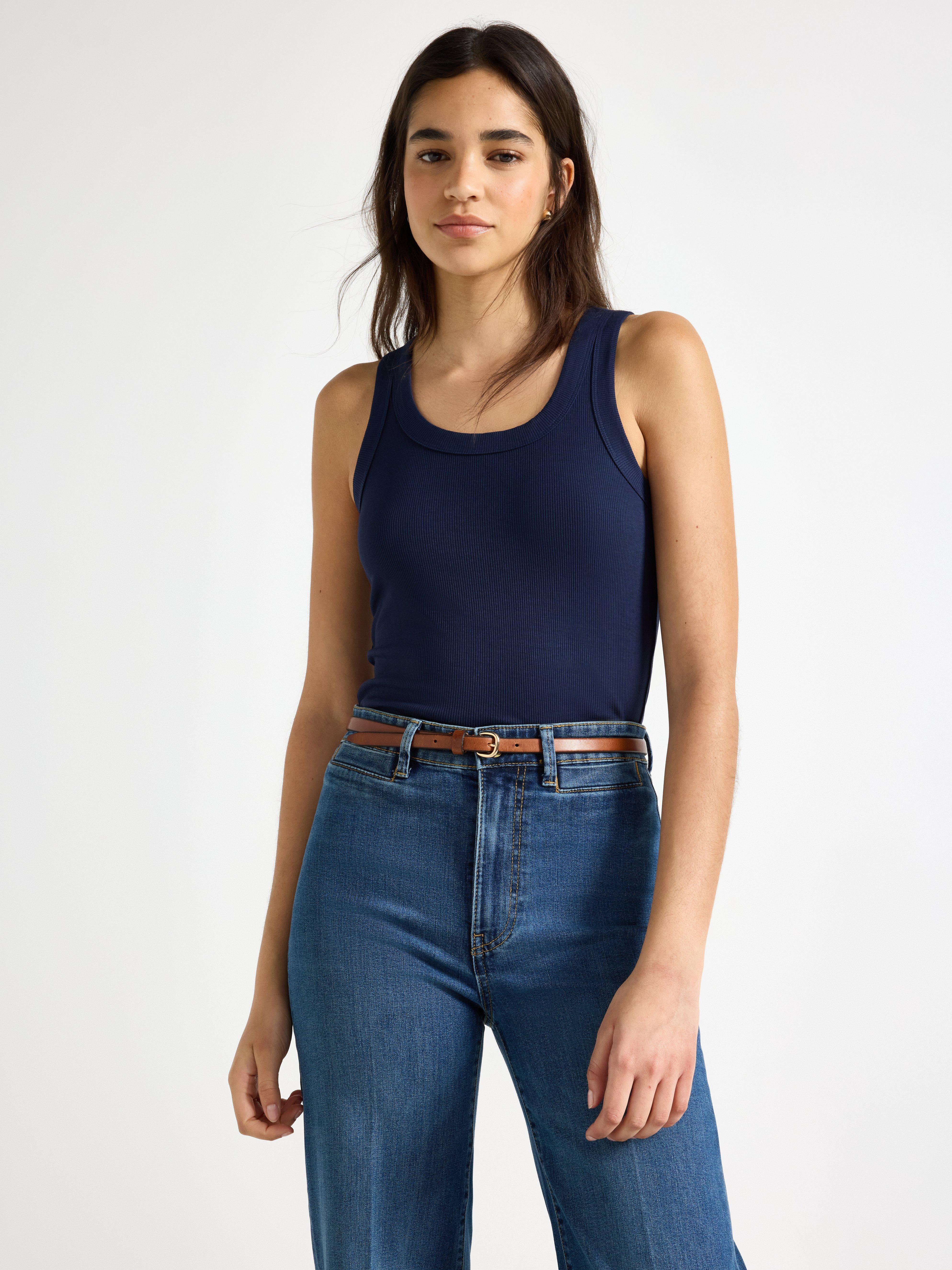 Singlet - Womens Wear - Blue