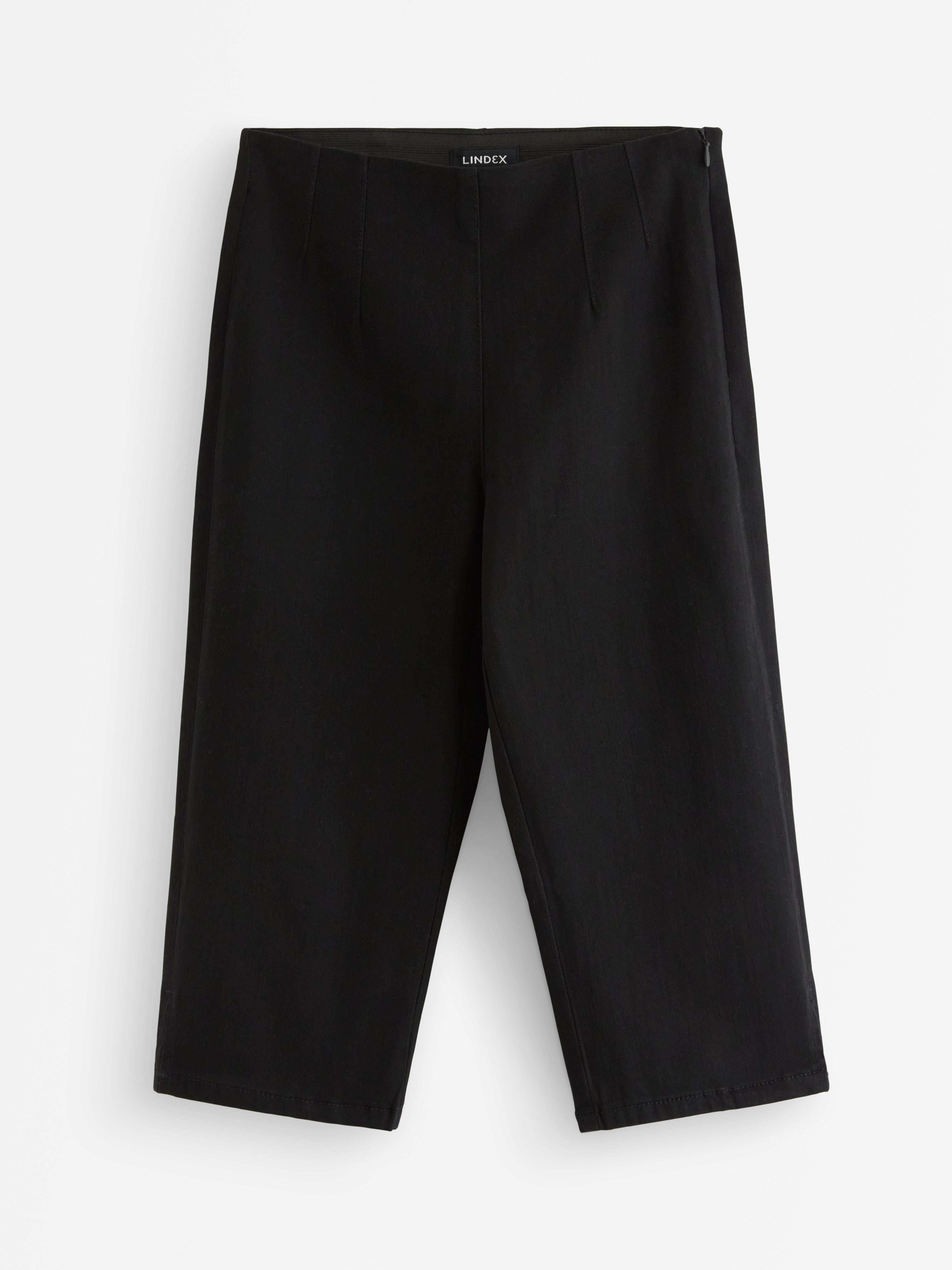 Capri Trousers - Womens Wear - Black