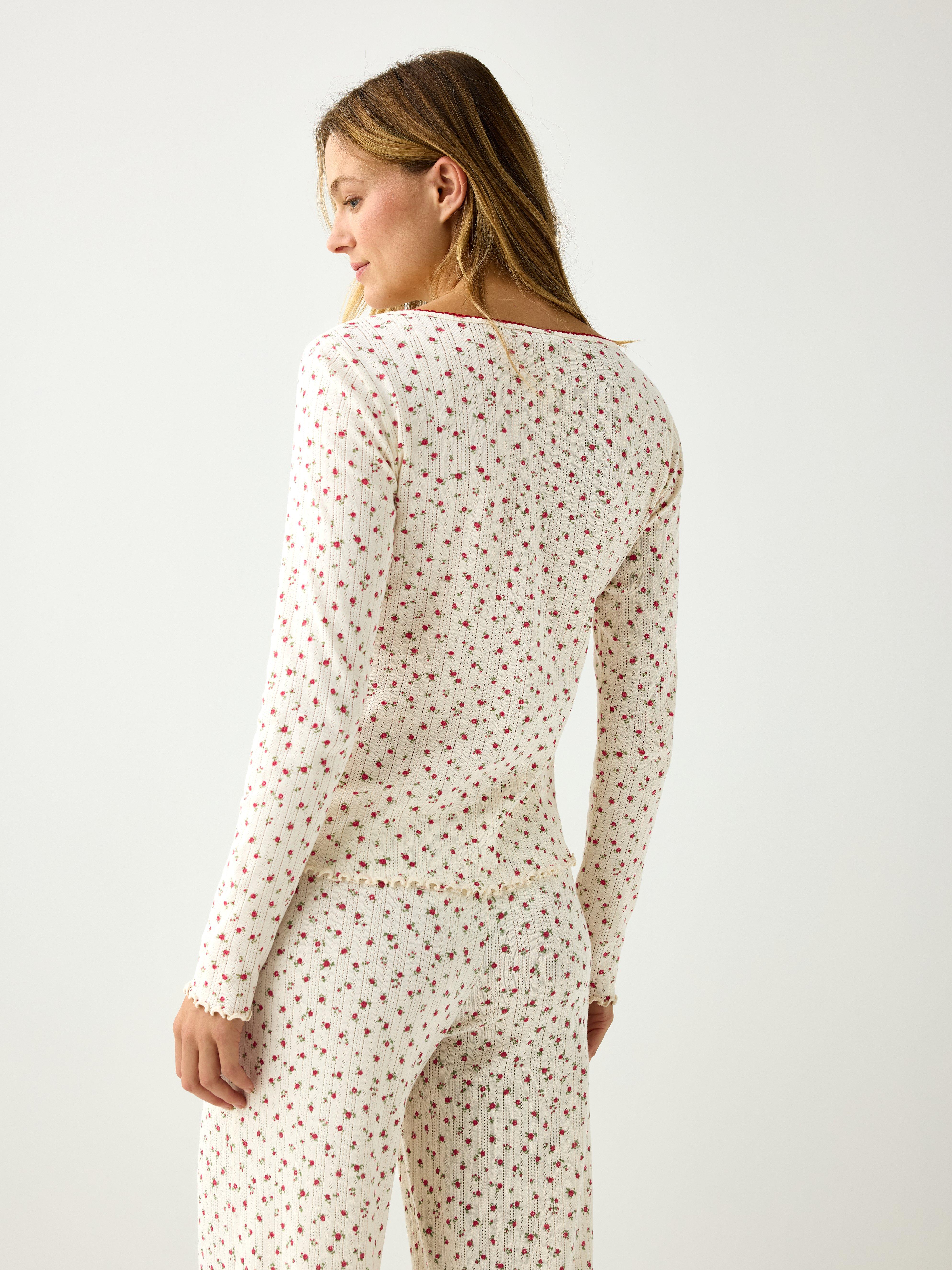Pyjama Top - Lingerie - Red