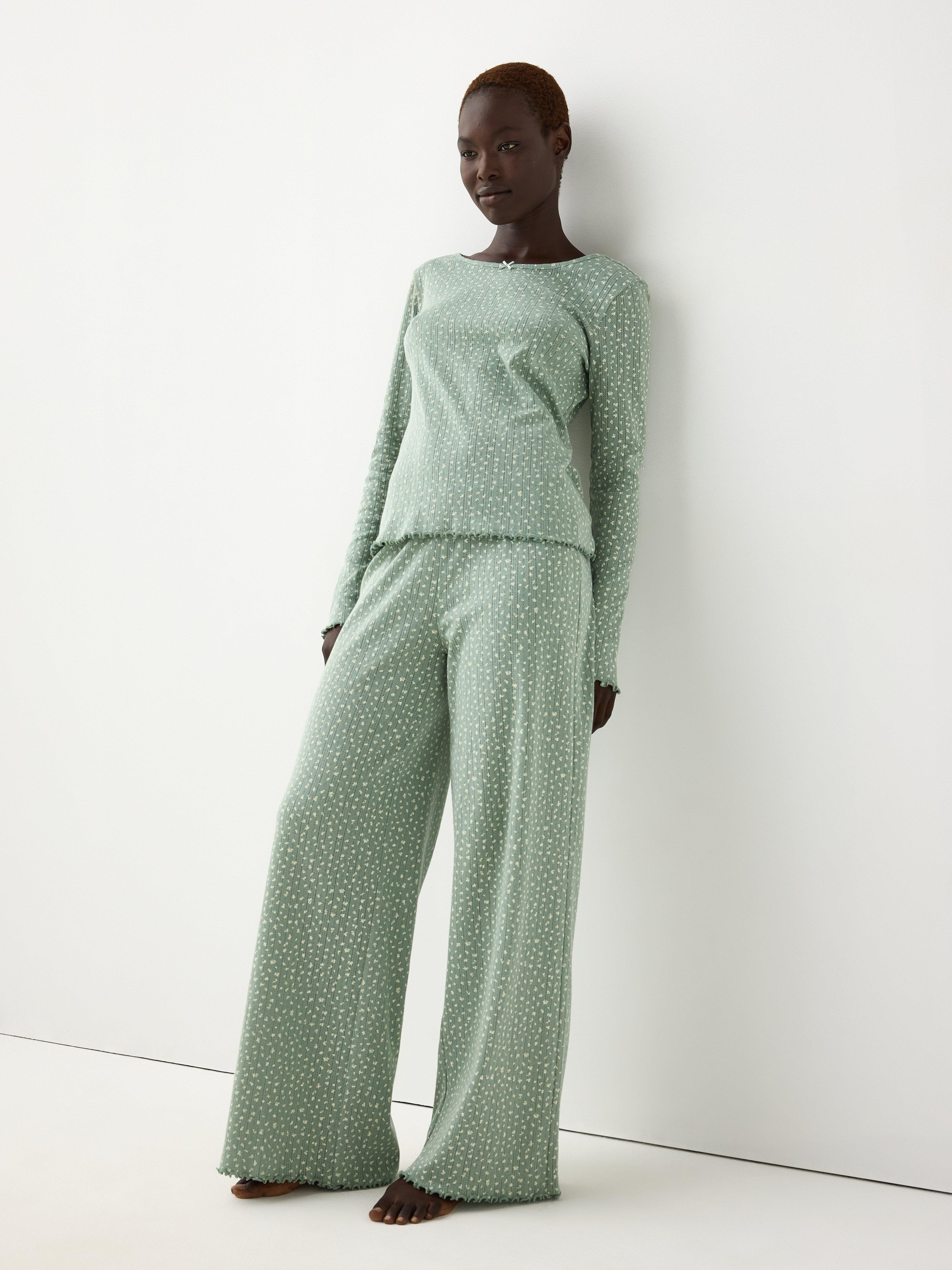 Pyjama Top - Lingerie - Green