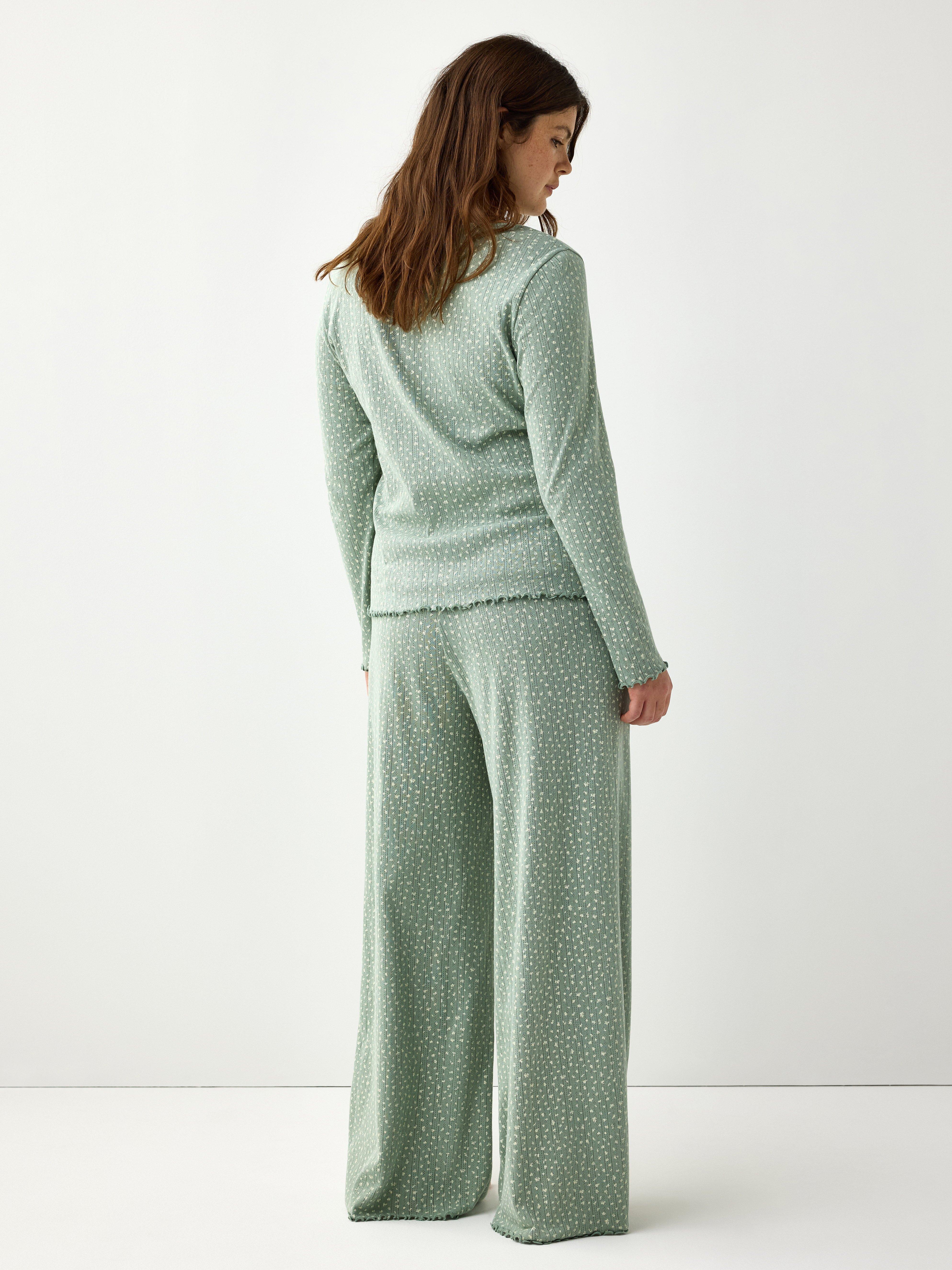 Pyjama Trousers - Lingerie - Green
