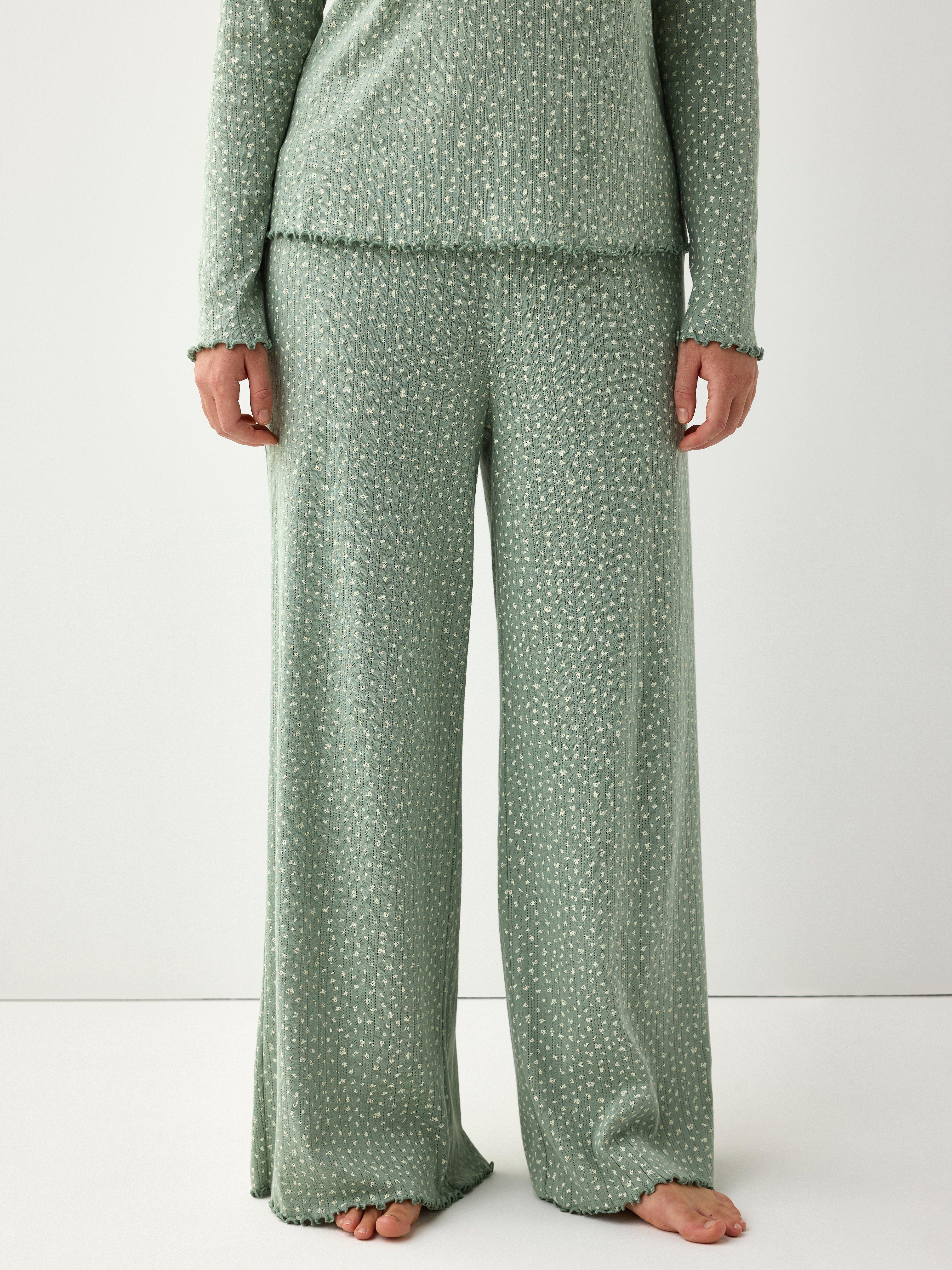 Pyjama Trousers - Lingerie - Green