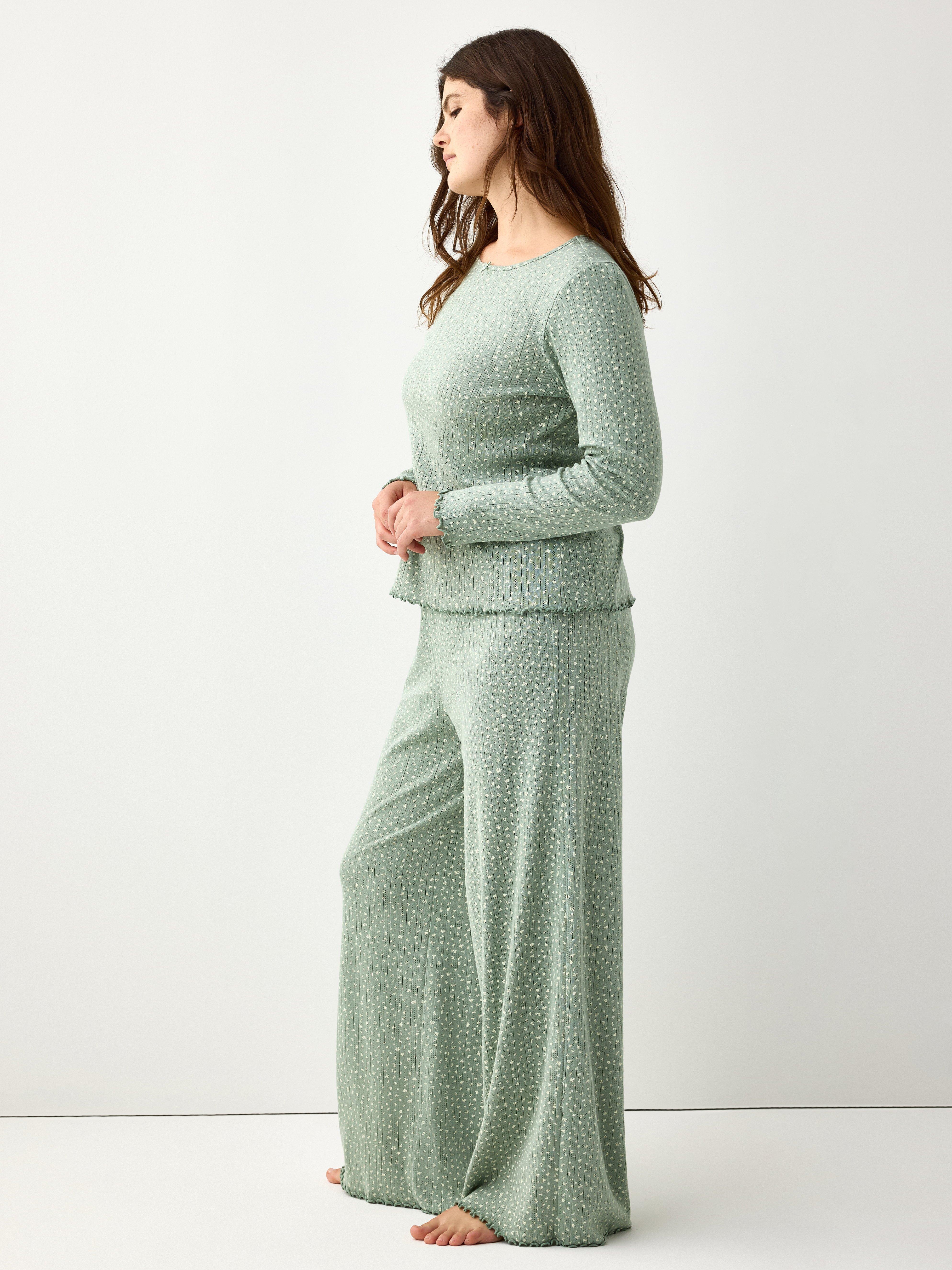 Pyjama Trousers - Lingerie - Green