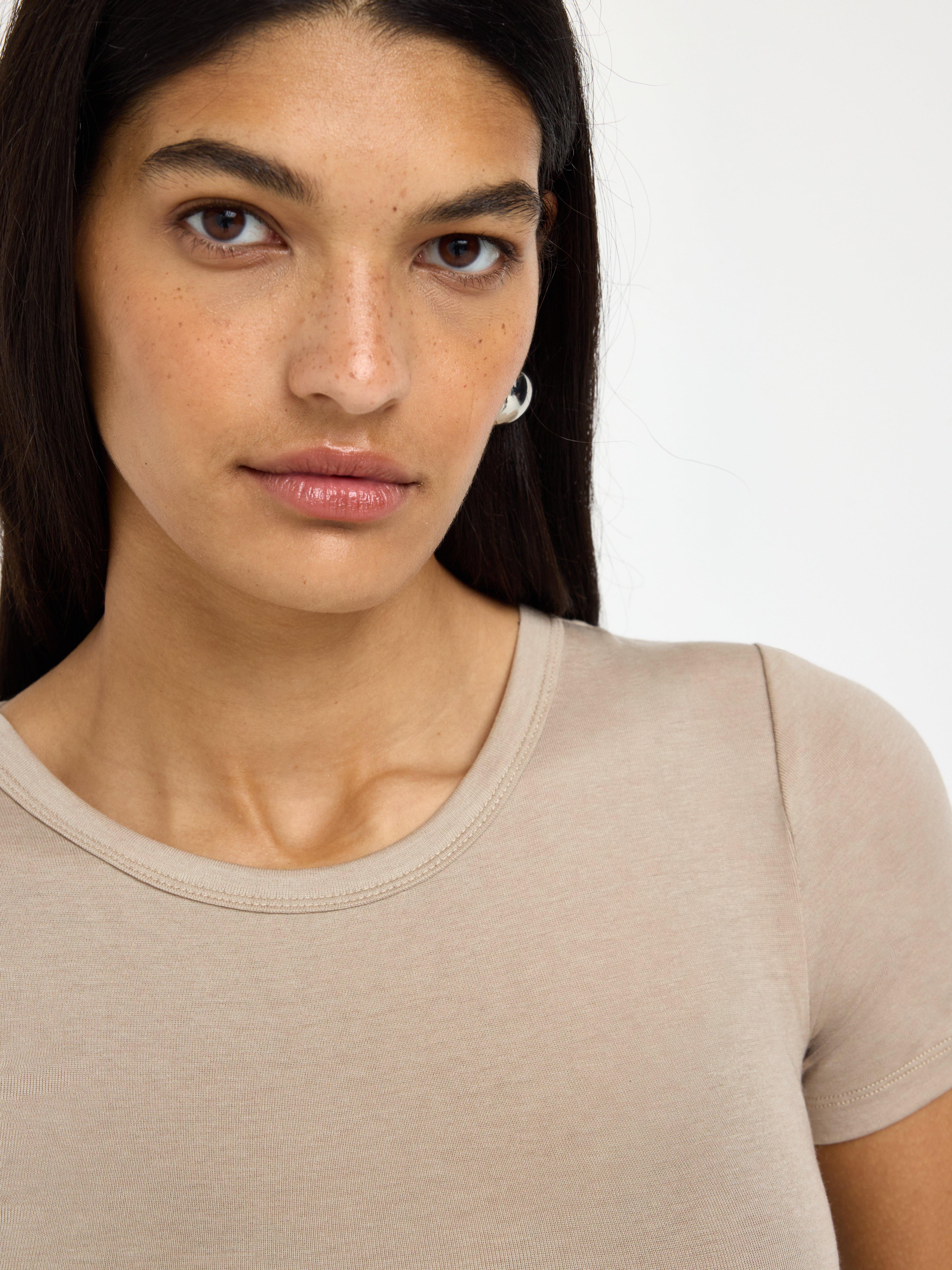 Top - Womens Wear - Beige