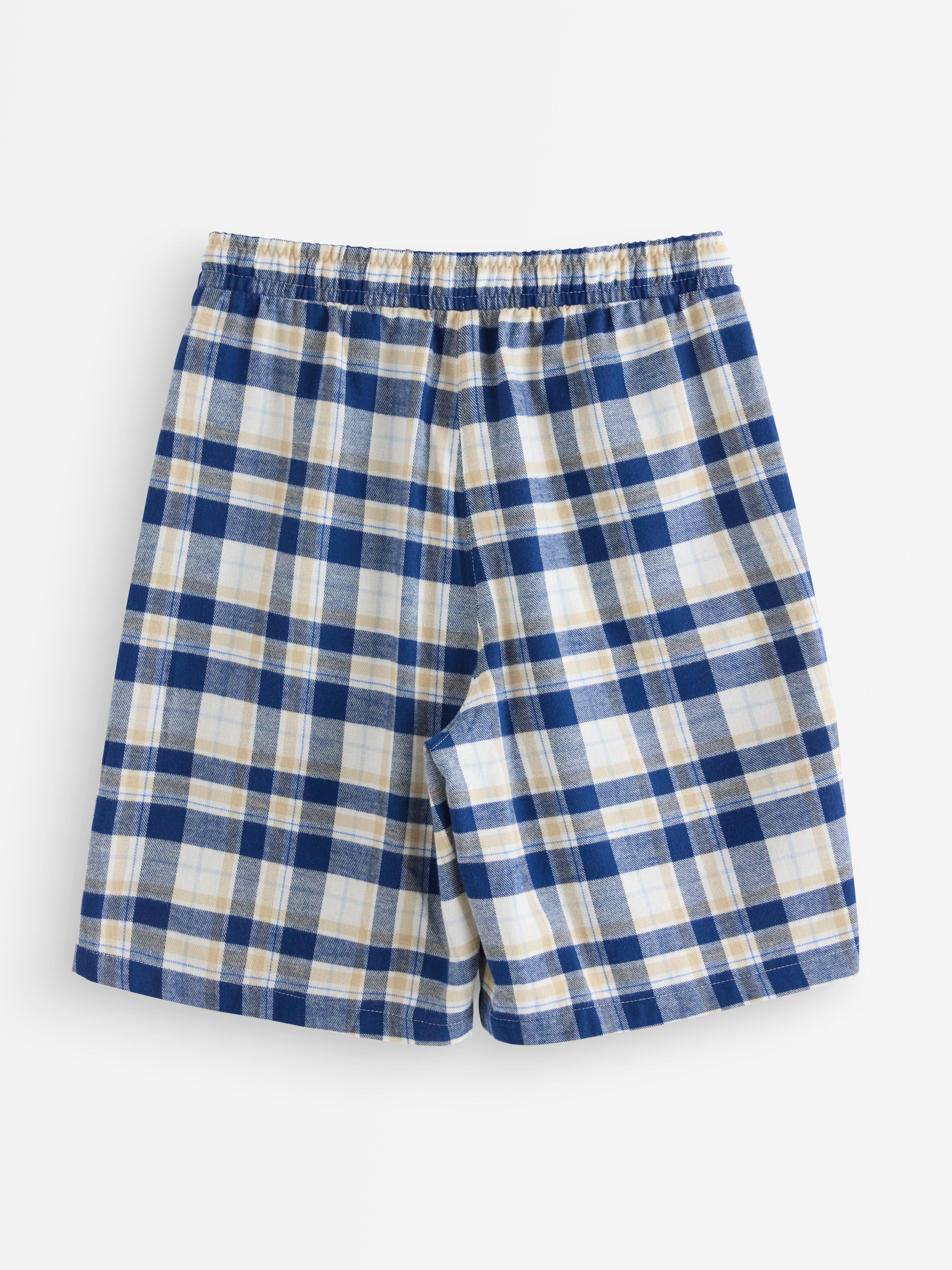 Pyjamashortsit - Lapset - Sininen
