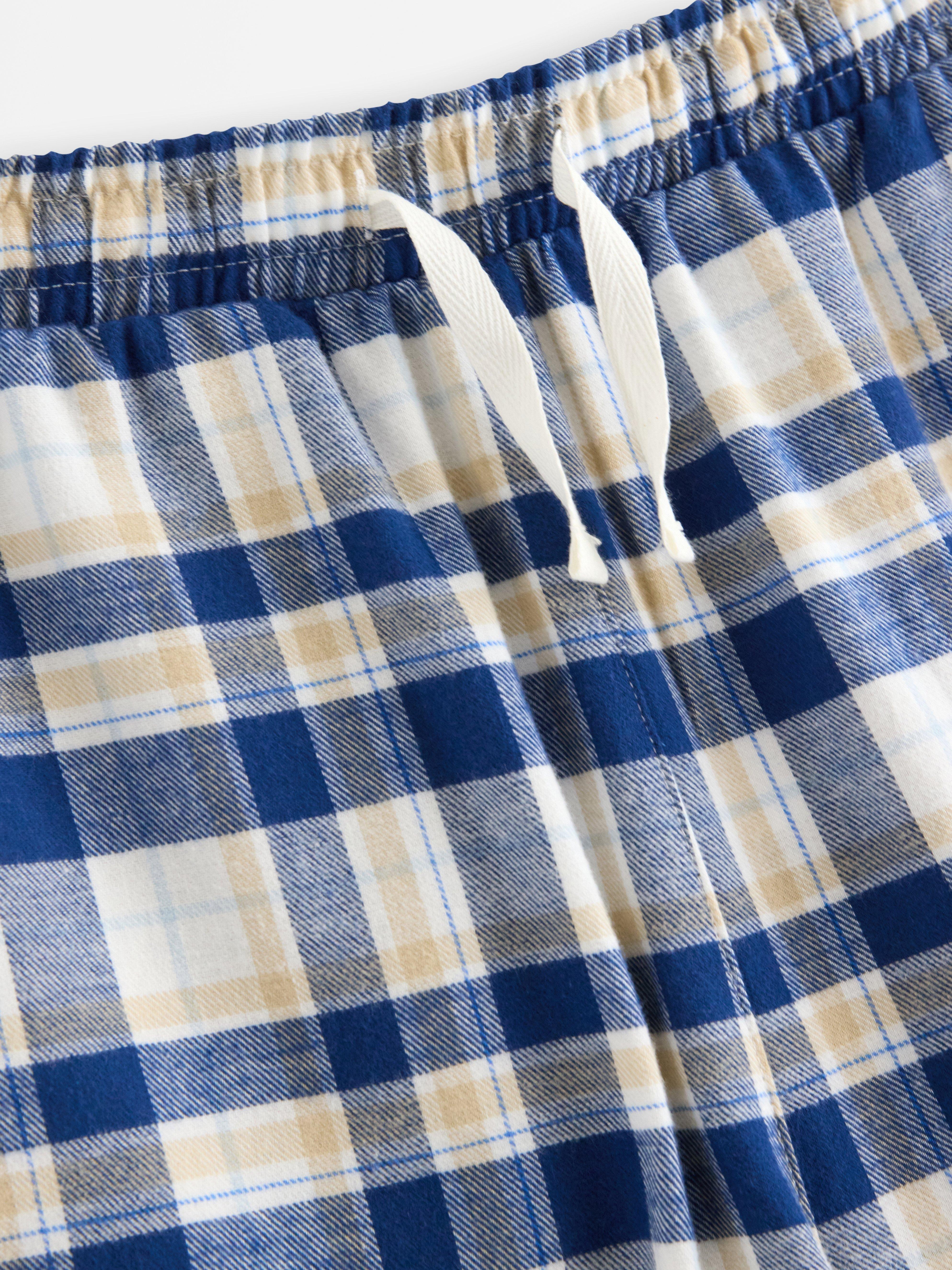 Pyjamashortsit - Lapset - Sininen