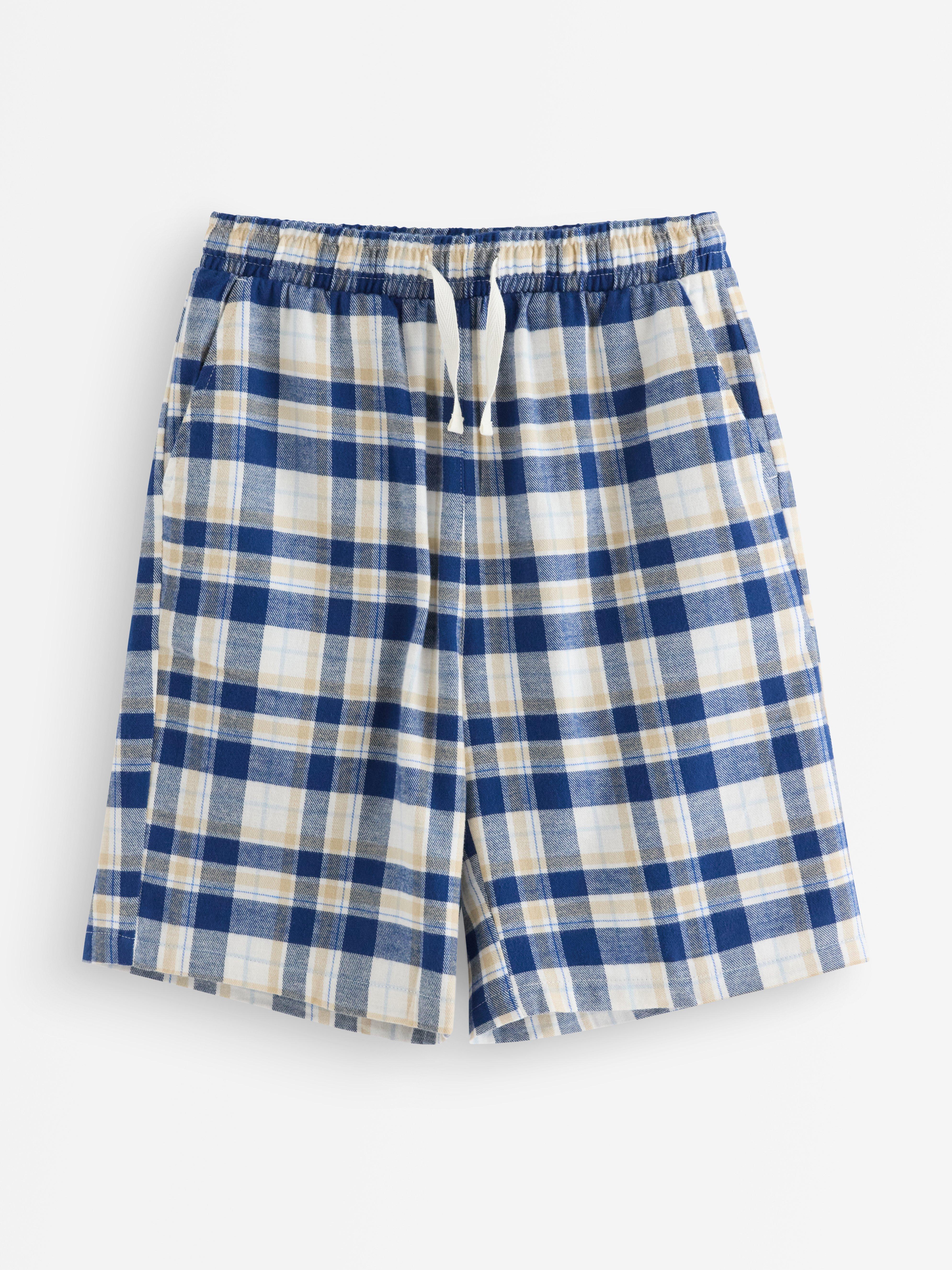 Pyjamasshorts - Børn - Blå