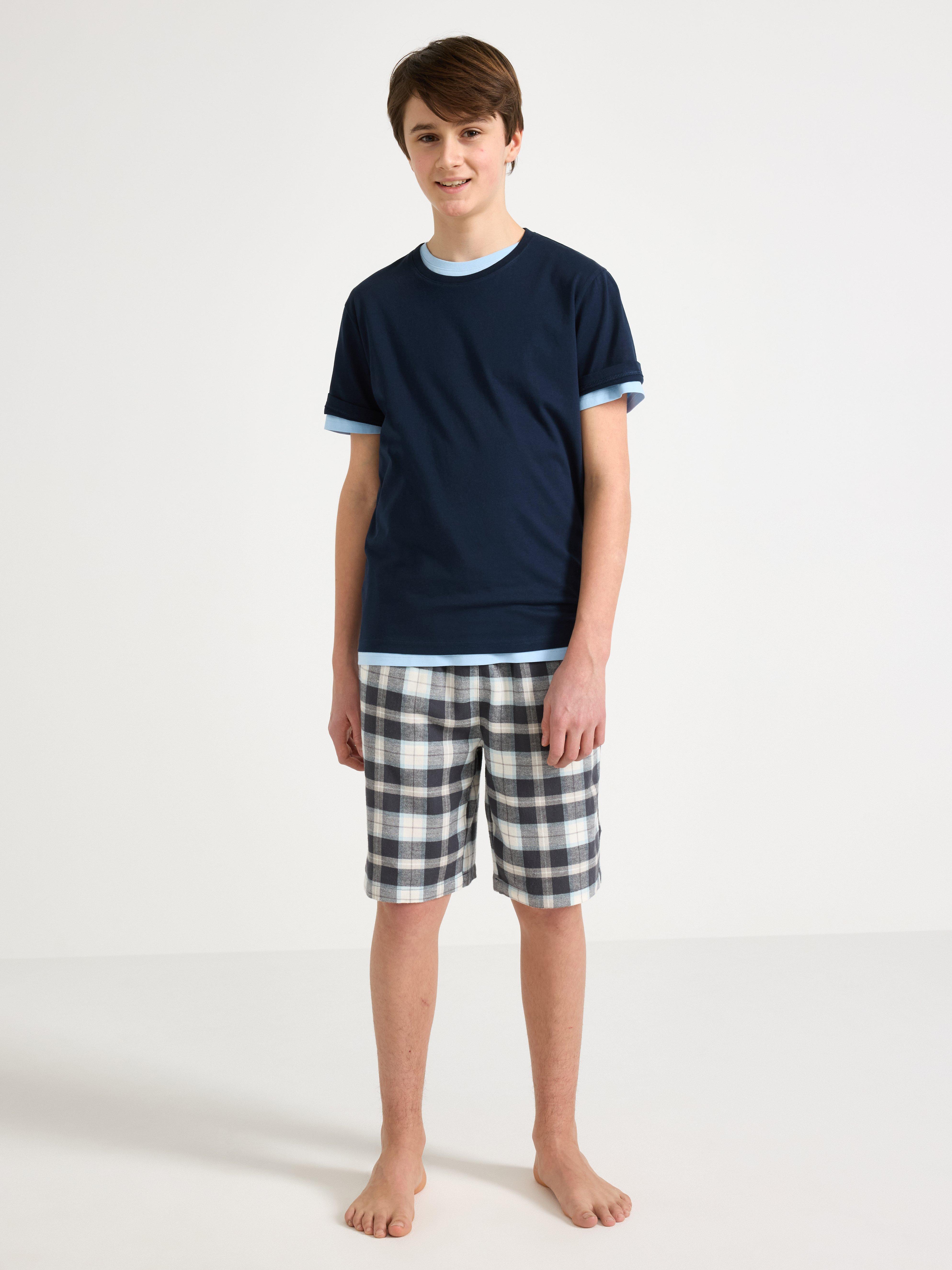 Pyjama Shorts - Kids Wear - Black