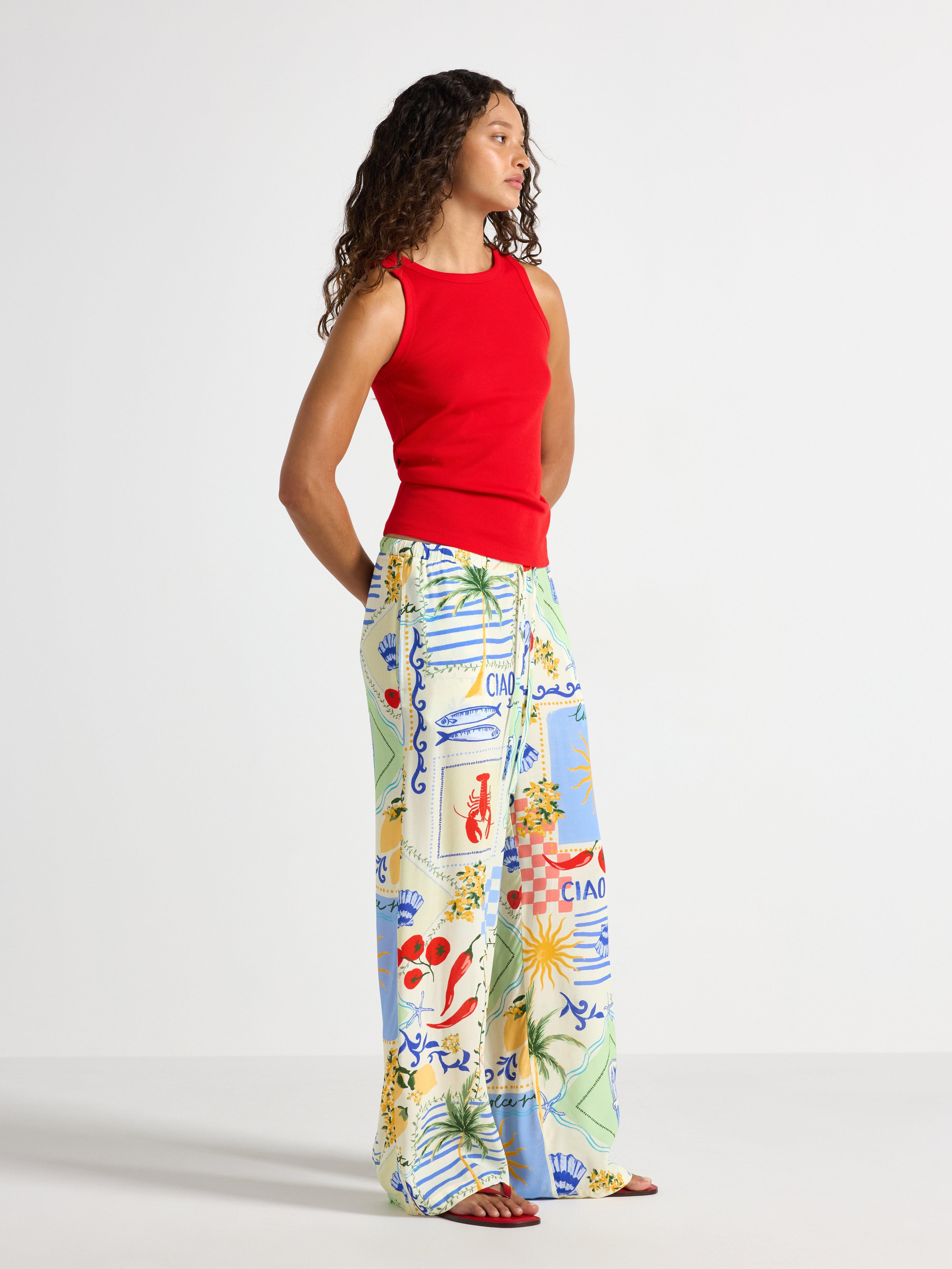 Trousers - Womens Wear - Yellow